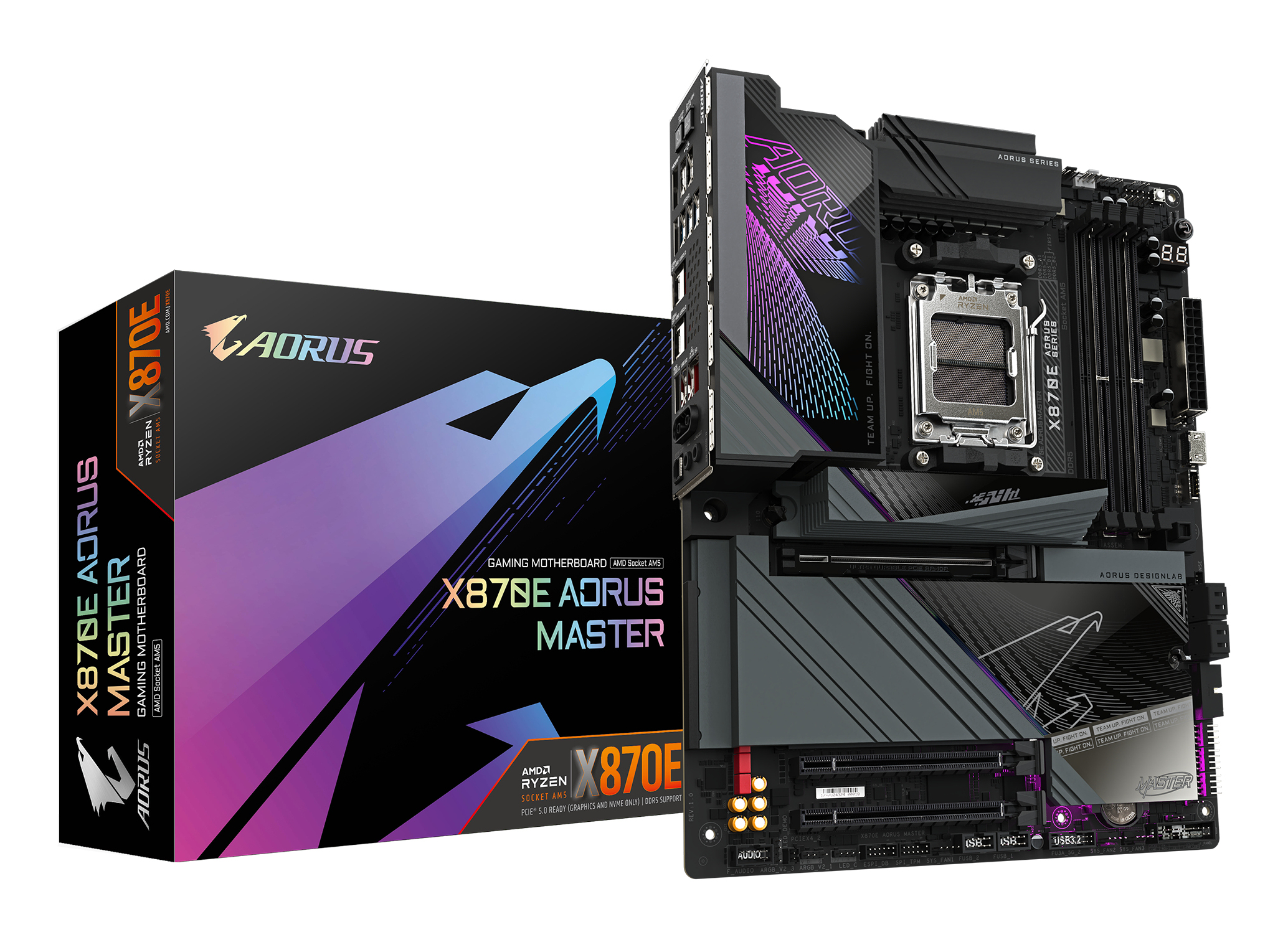 "X870E AORUS MASTER" GIGABYTE