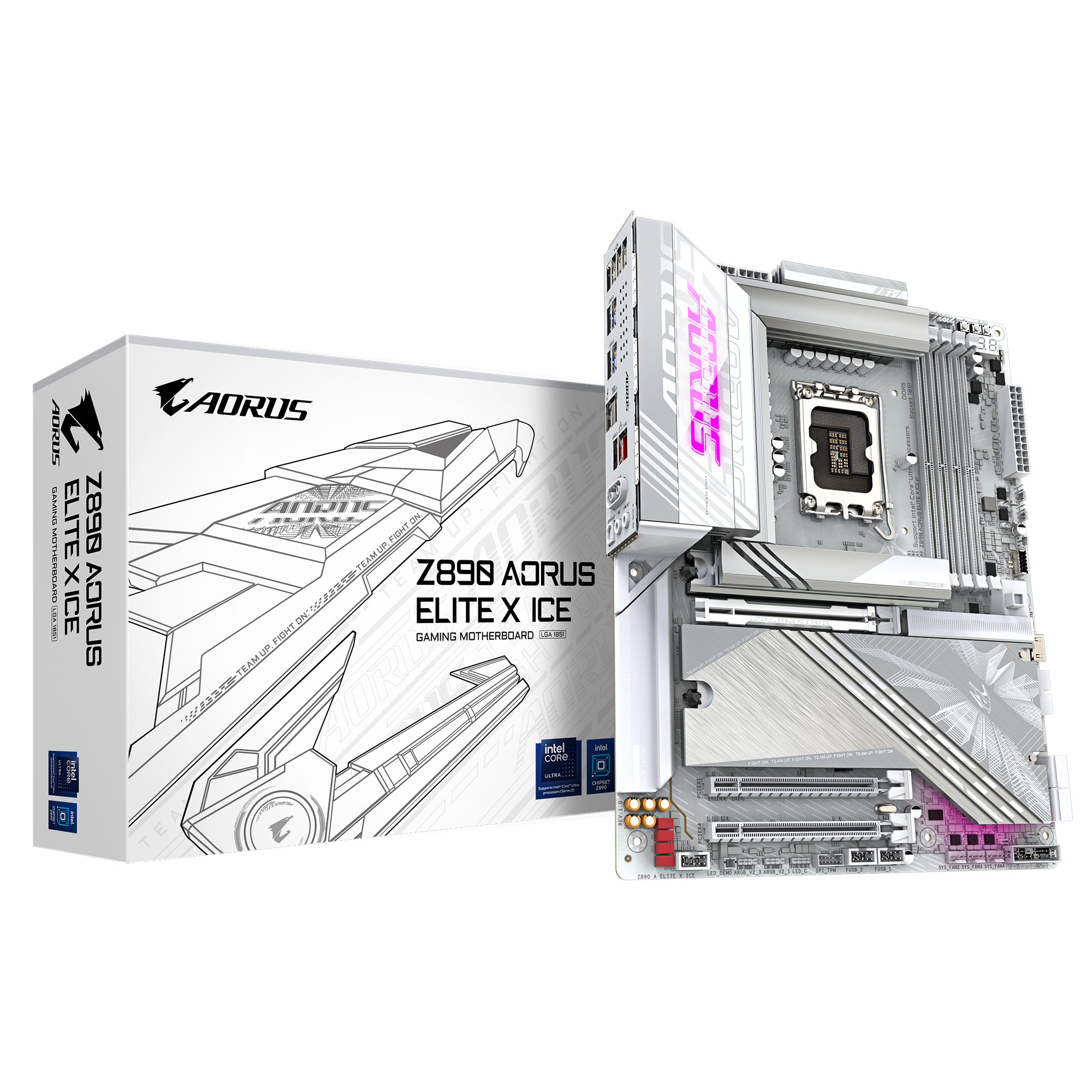 "Z890 A ELITE X ICE" GIGABYTE