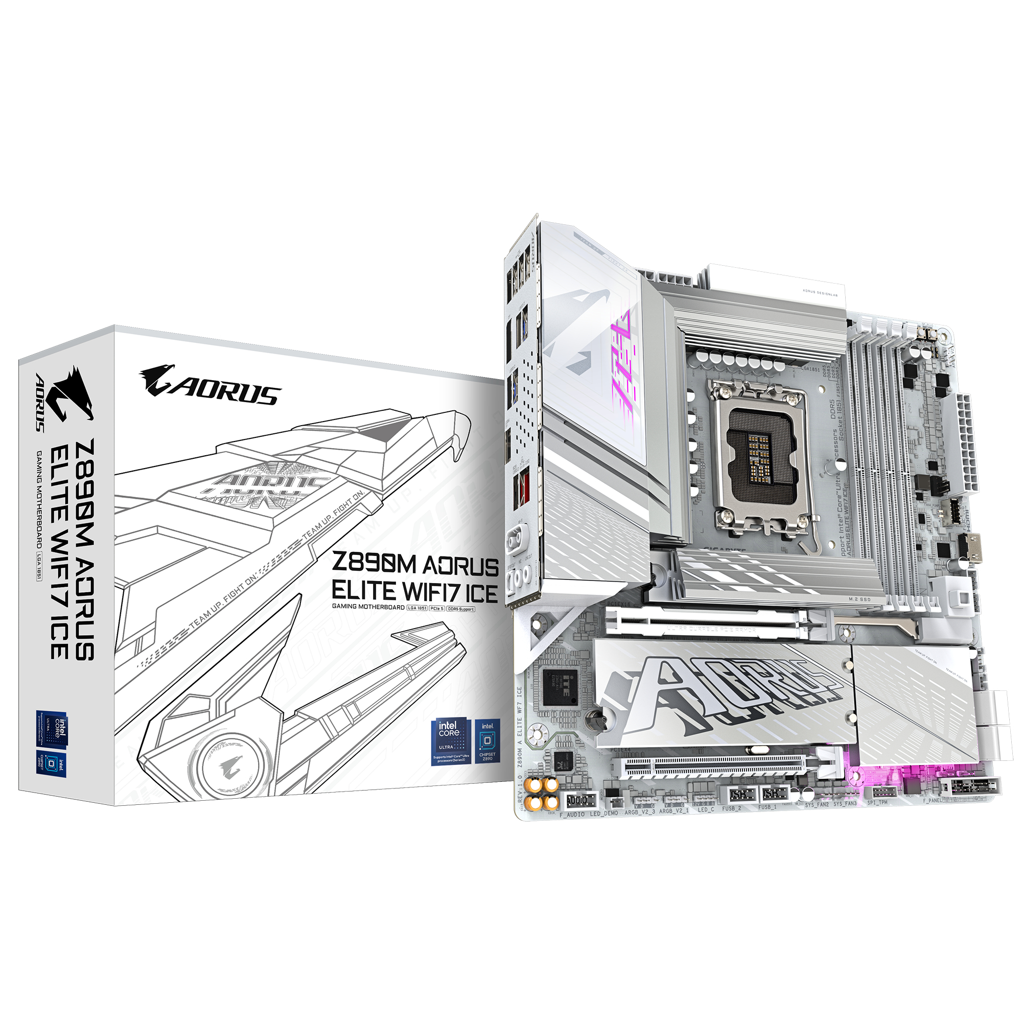 "Z890M A ELITE WF7 ICE" GIGABYTE