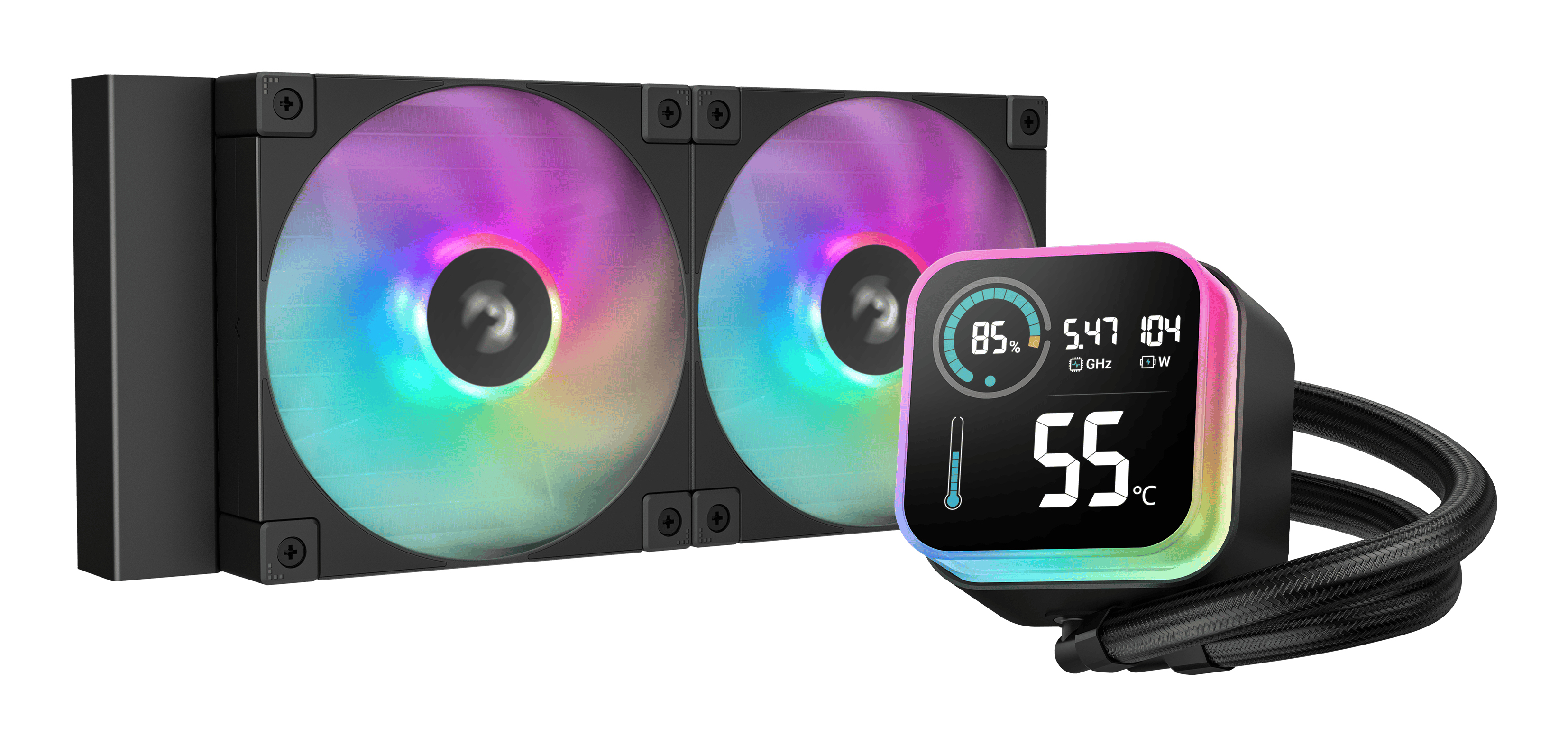 R-LQ240-BKLSMW-G-1 DeepCool