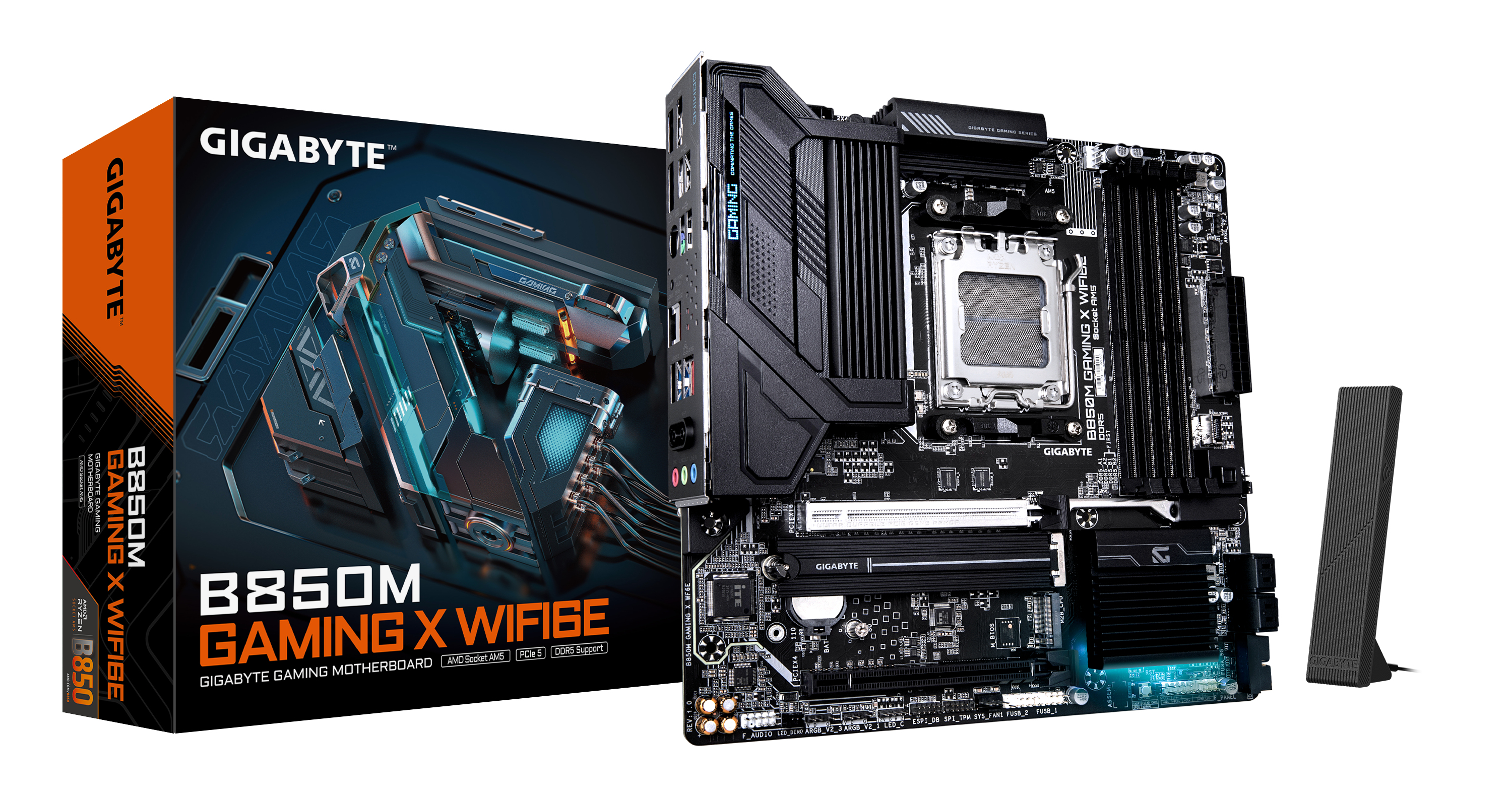 "B850M GAMING X WF6E" GIGABYTE