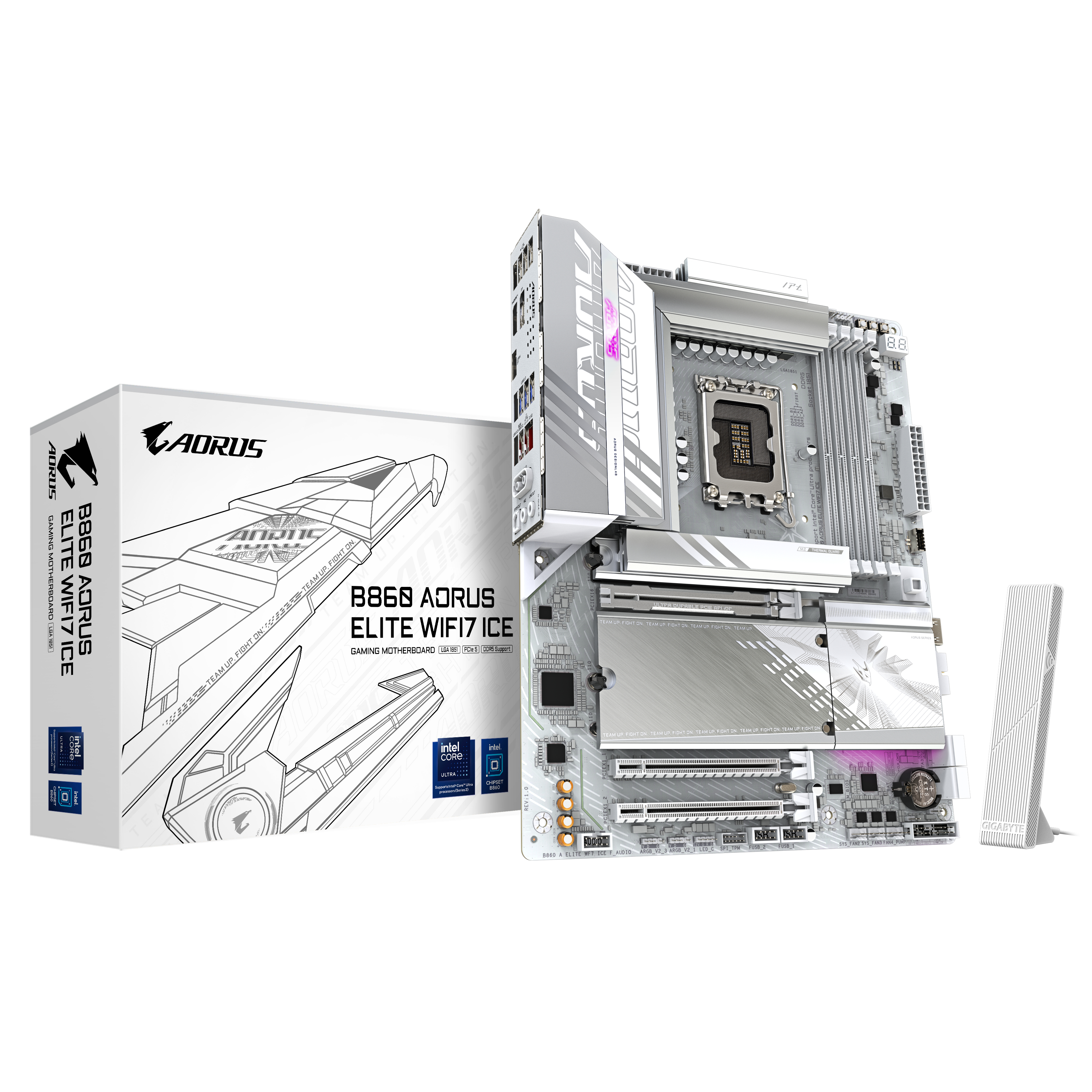 "B860 A ELITE WF7 ICE" GIGABYTE