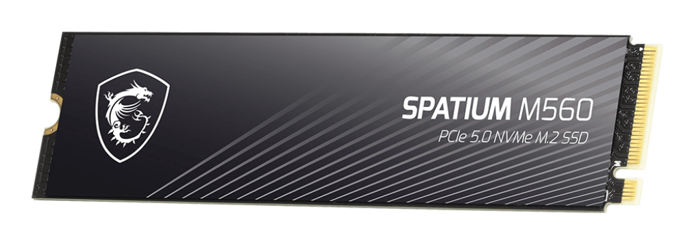 "SPATIUM M560 PCIE 5.0 NVME M.2 2TB" MSI