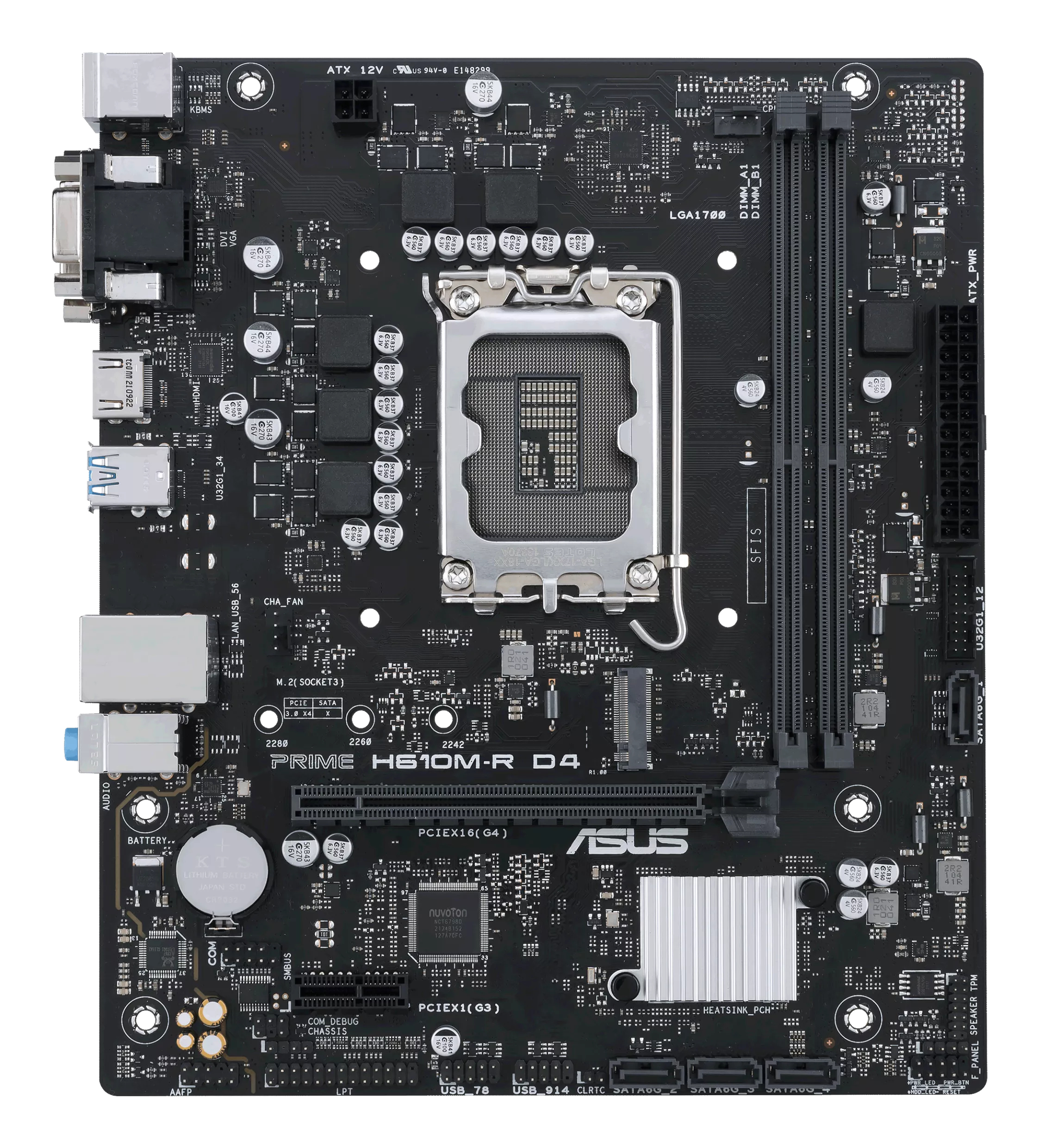 "PRIME H610M-R D4-SI" ASUS