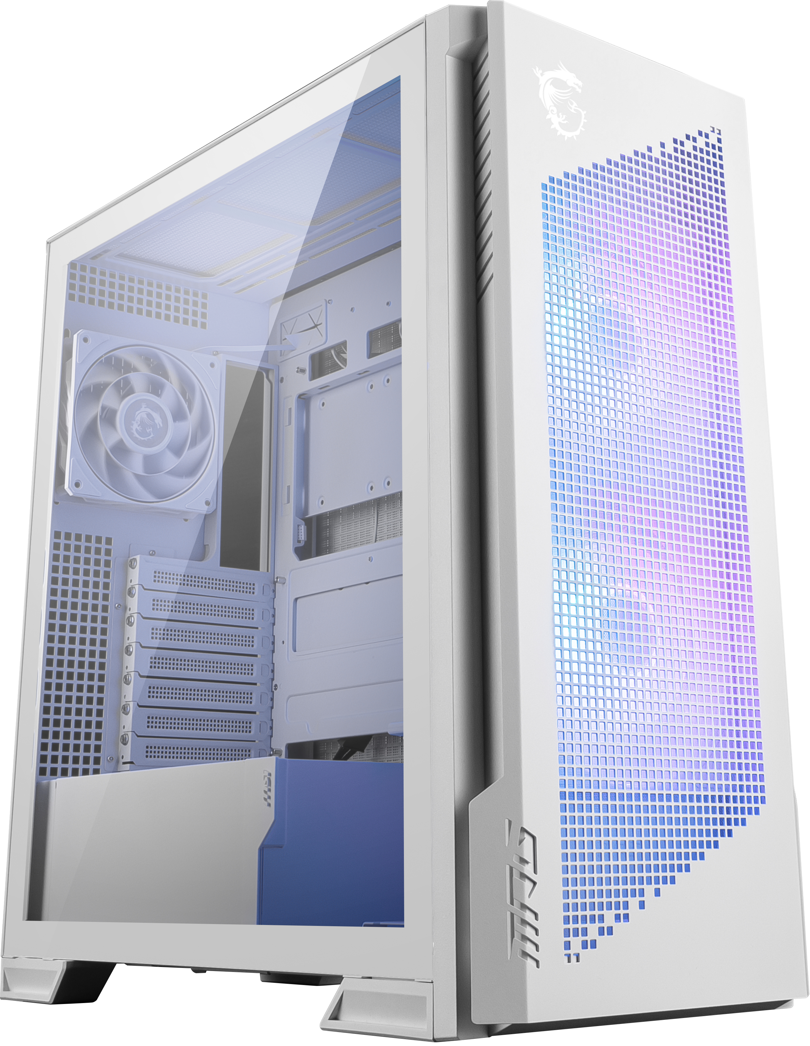 "MPG VELOX 300R AIRFLOW PZ WHITE" MSI