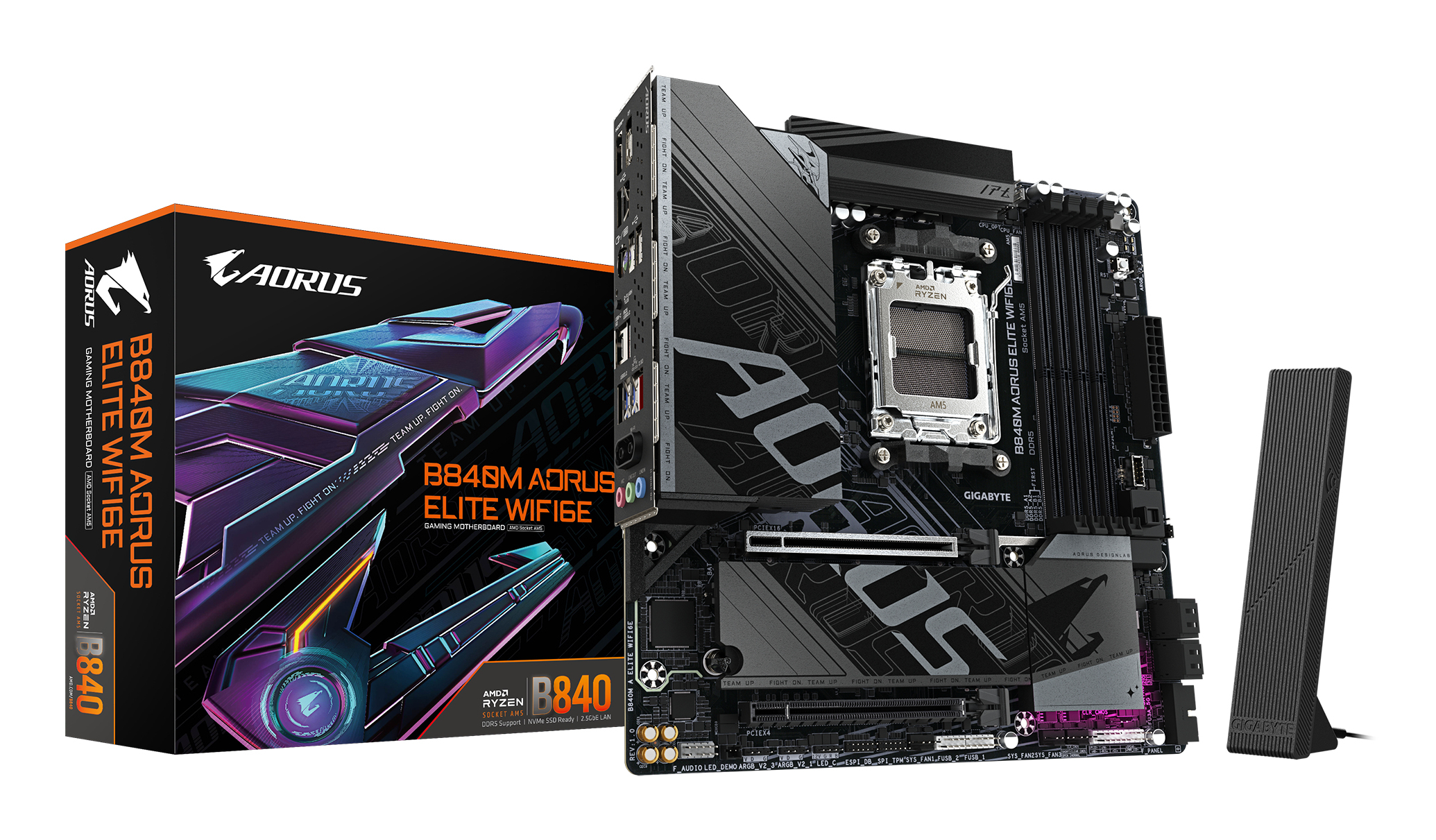 "B840M AORUS ELITE WIFI6E" GIGABYTE