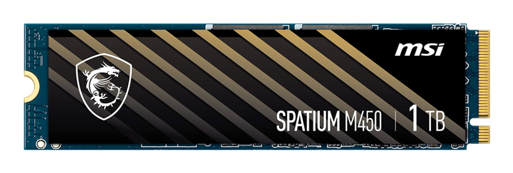 "SPATIUM M450 PCIE 4.0 NVME M.2 2TB V1" MSI