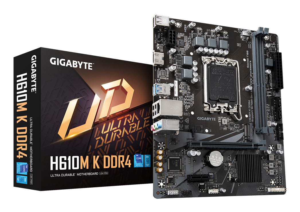 "H610M K DDR4 V2" GIGABYTE