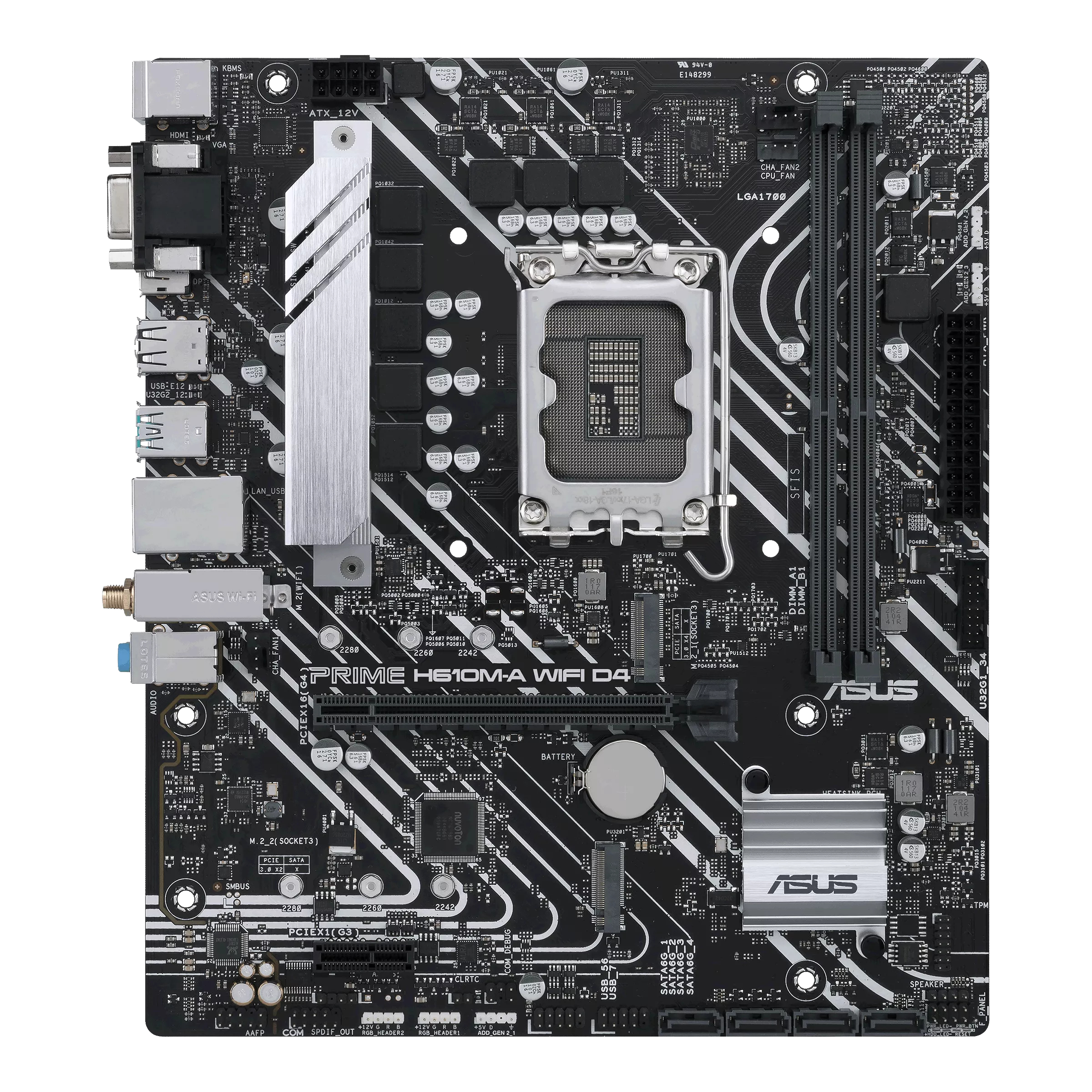 "PRIME H610M-A WIFI D4-CSM" ASUS