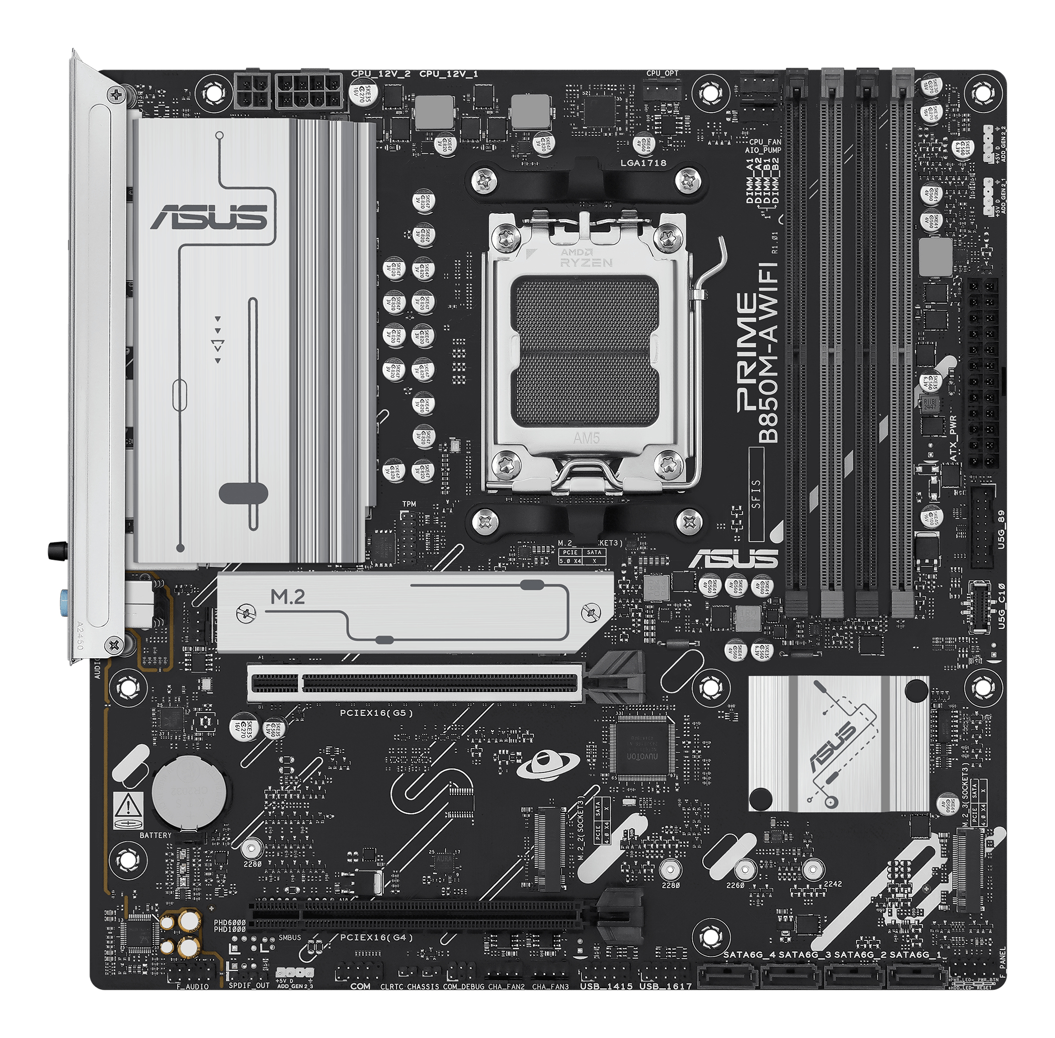 "PRIME B850M-A WIFI-CSM" ASUS
