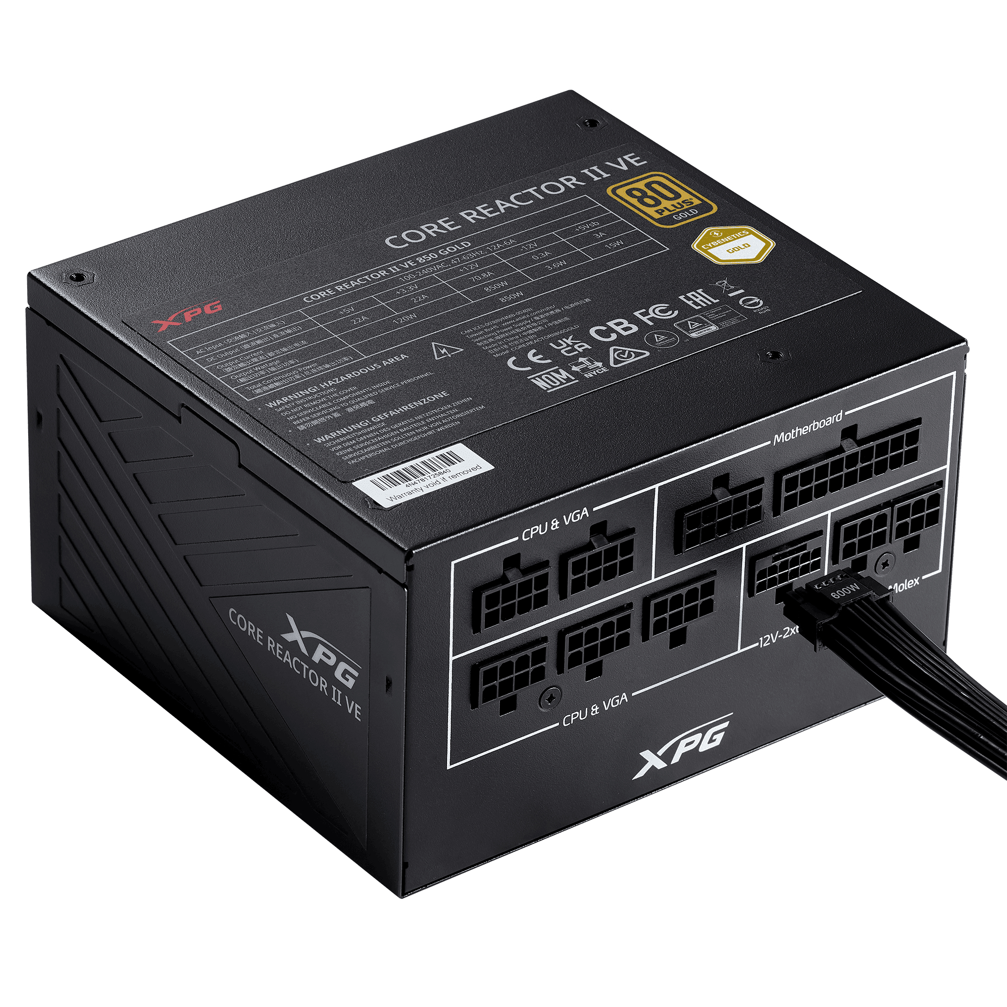 COREREACTORIIVE750G-BKCUS XPG