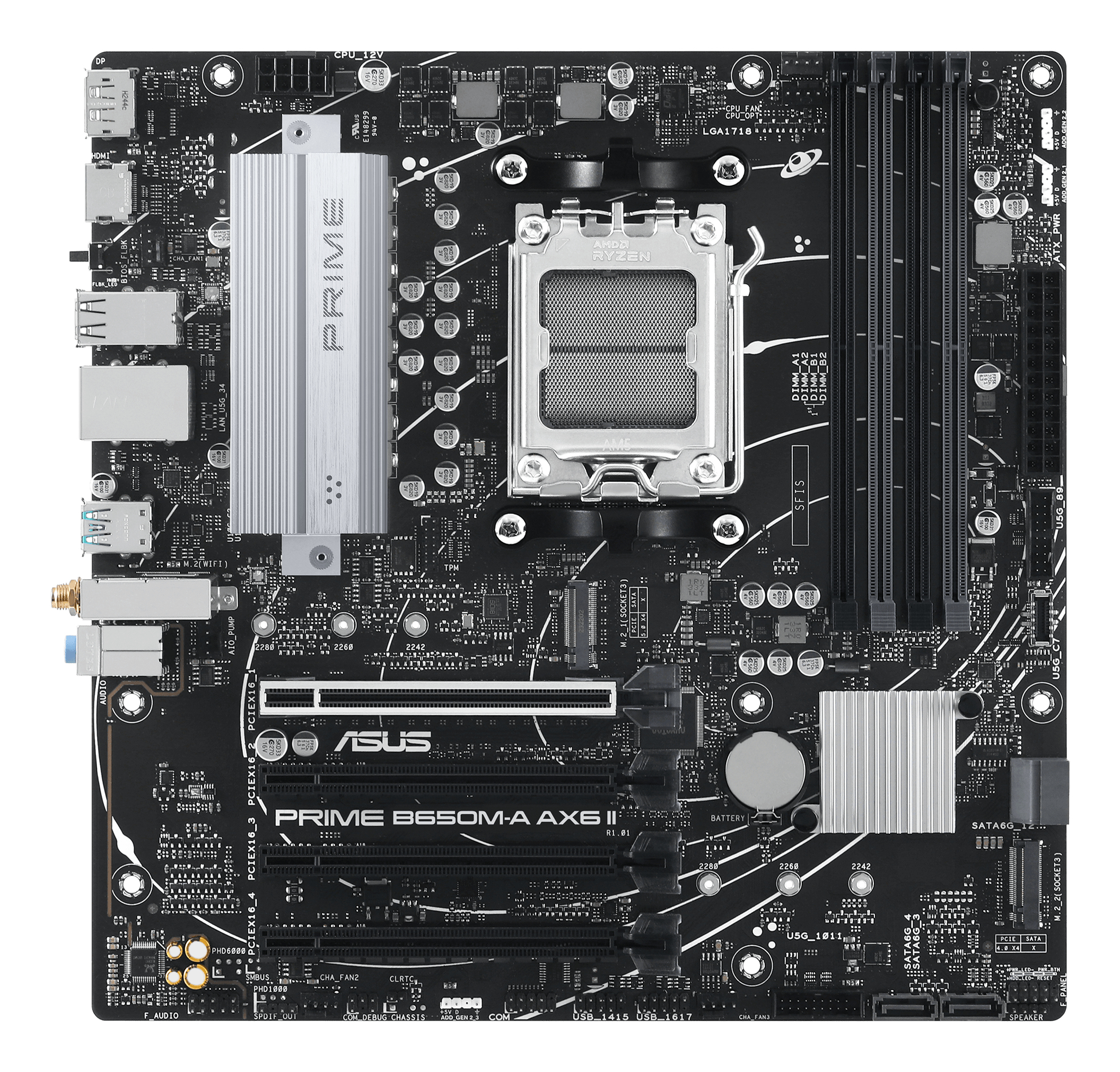 "PRIME B650M-A AX6 II" ASUS