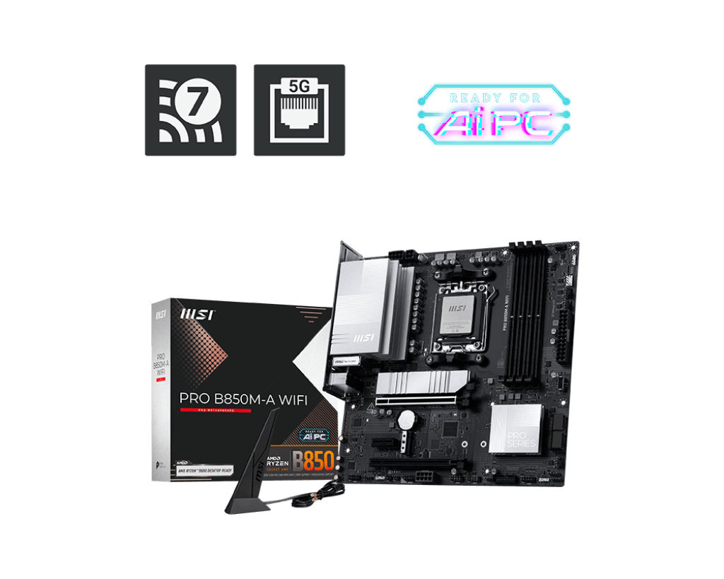 "PRO B850M-A WIFI" MSI