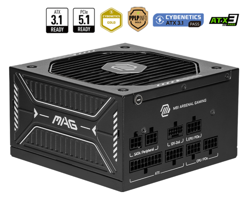 "MAG A750GLS PCIE5" MSI