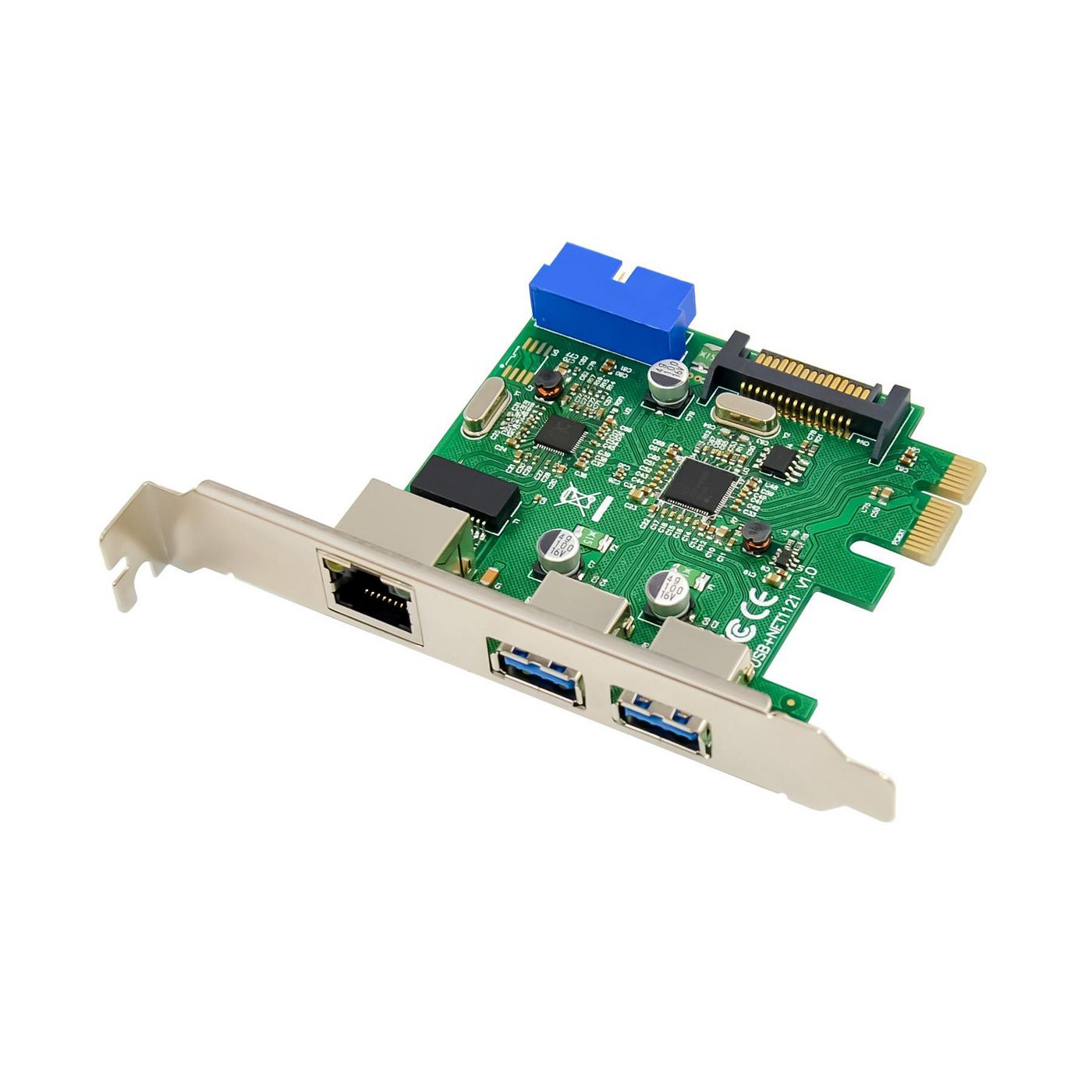 MC-PCIEX1-RTL8153+VL805 Microconnect