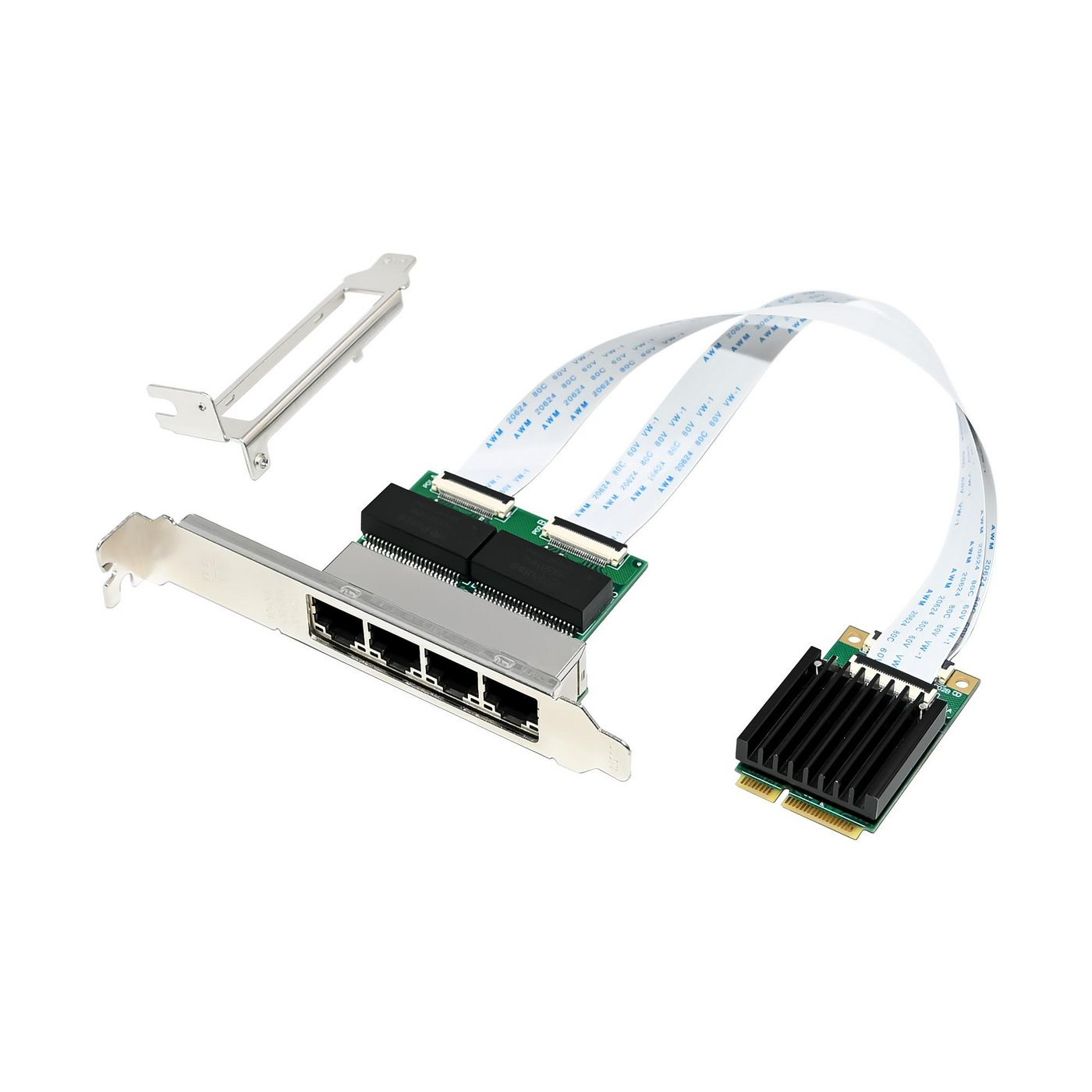 MC-MINIPCIE-I350-T4 Microconnect