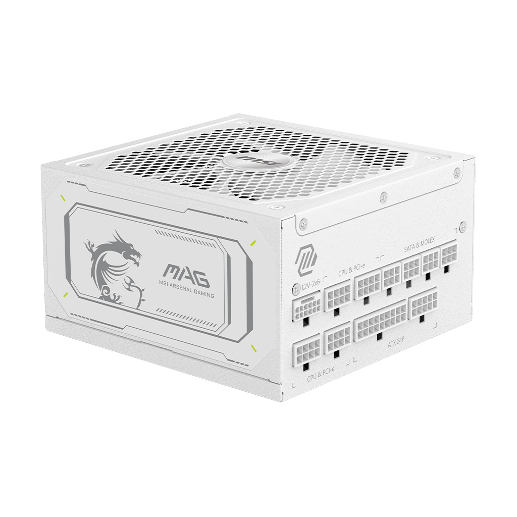 "MAG A1000GL PCIE5 WHITE" MSI