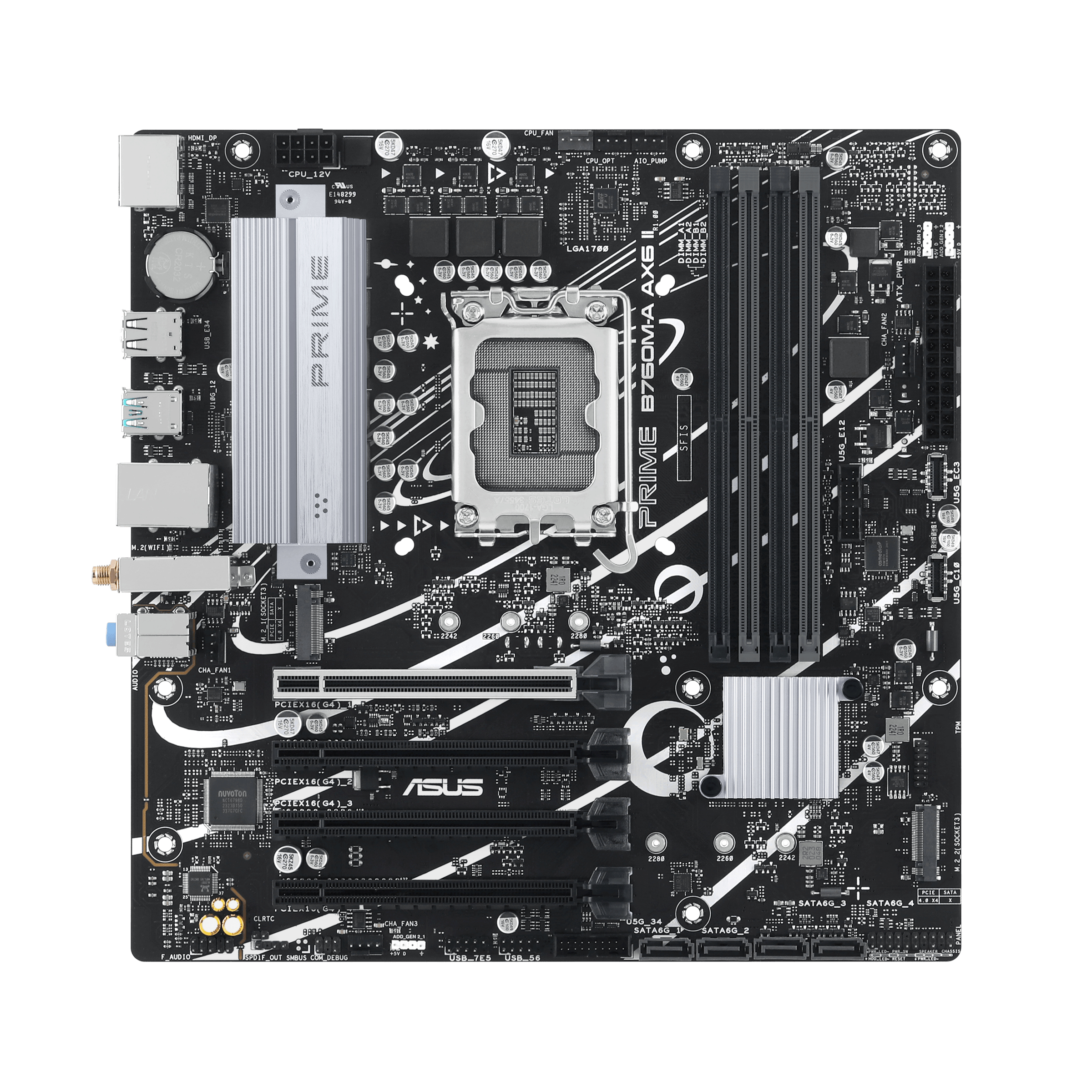 "PRIME B760M-A AX6 II" ASUS