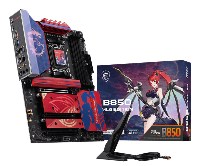 "B850 MLG EDITION" MSI