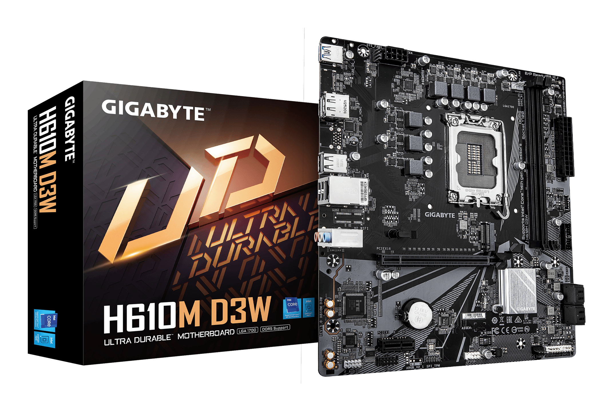 "H610M D3W" GIGABYTE