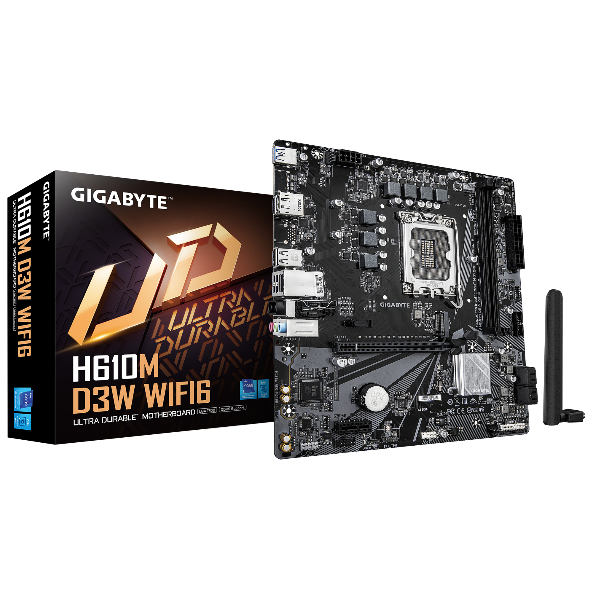 "H610M D3W WF6" GIGABYTE