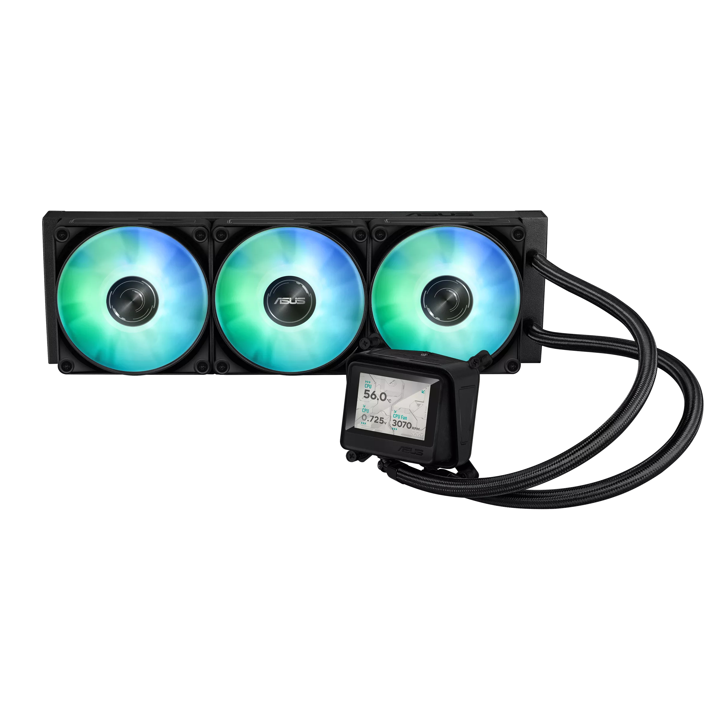 "AYW GAMING LC 360 ARGB LCD" ASUS