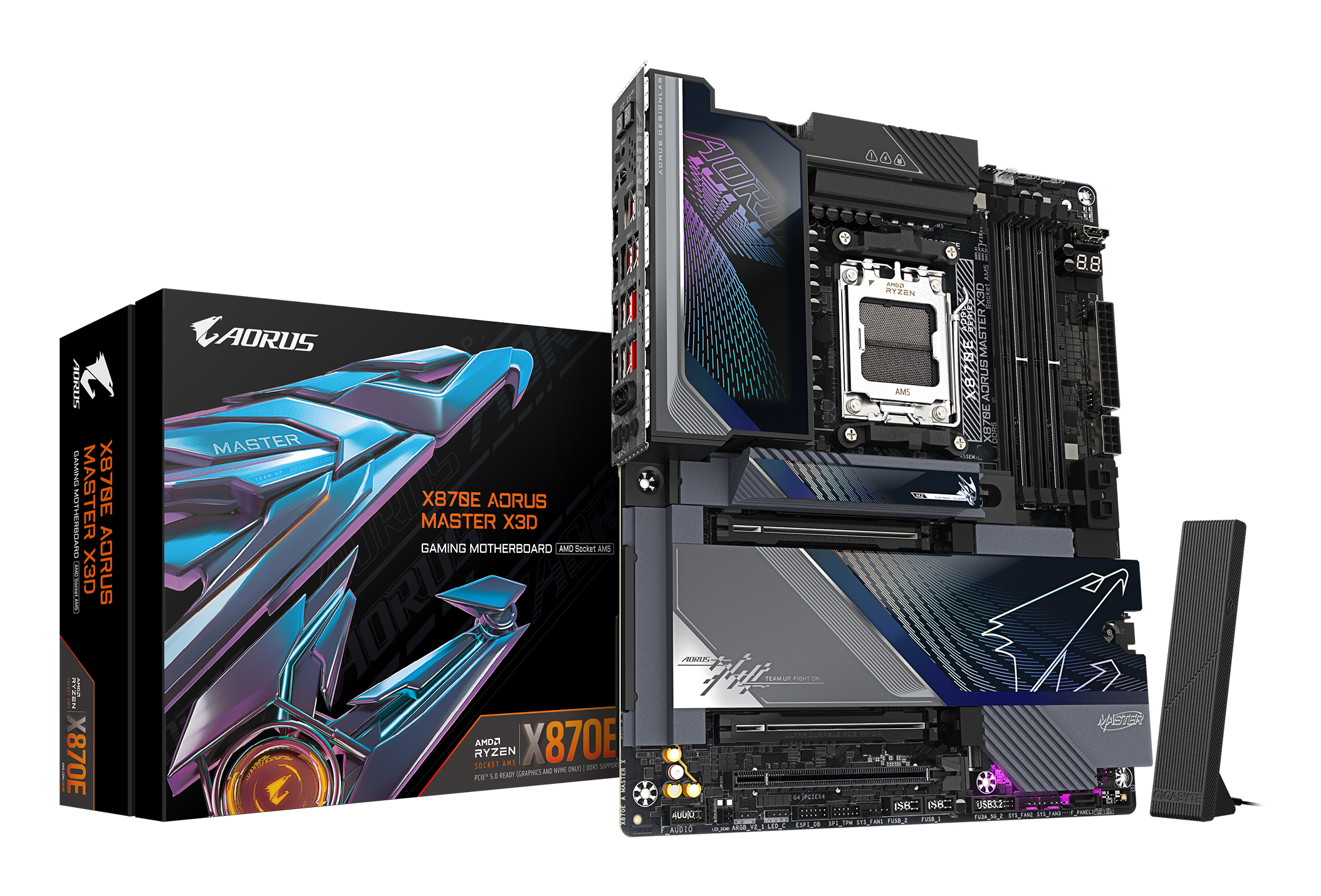 "X870E A MASTER X" GIGABYTE