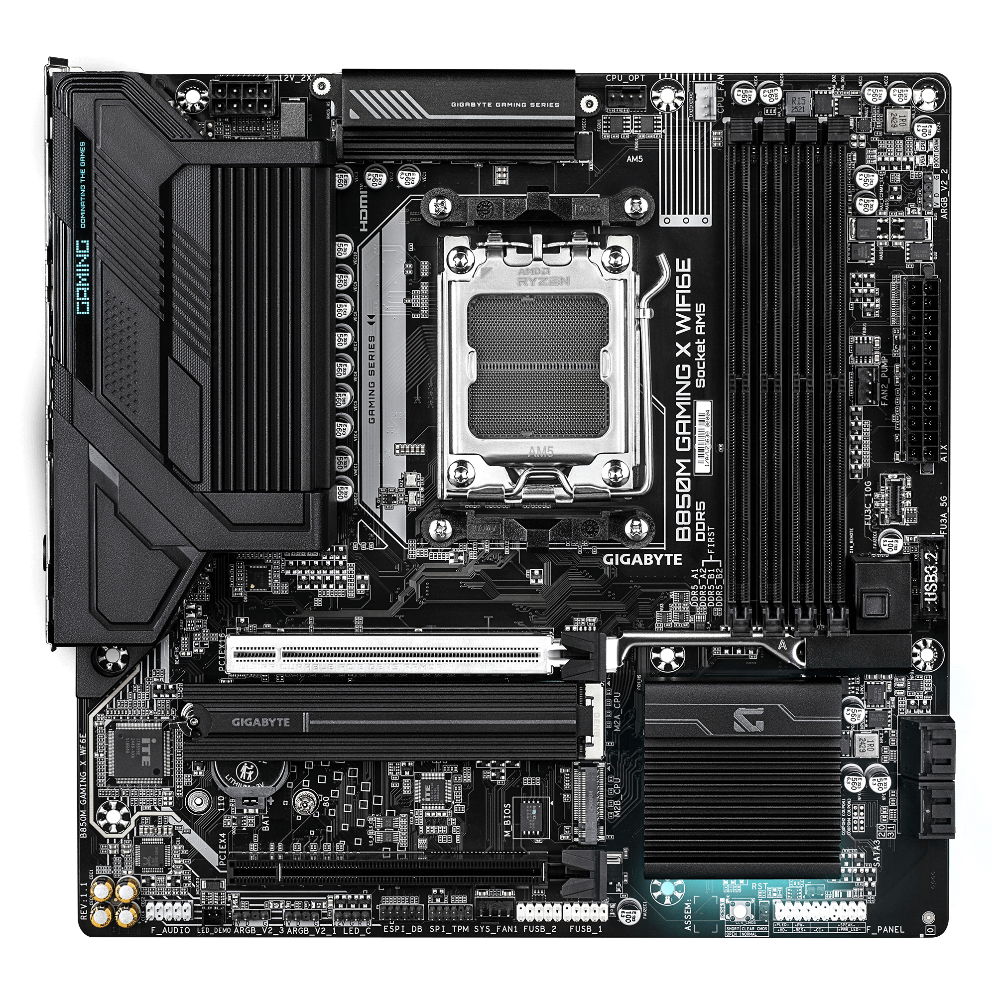 "B850M GAMING X WF6E 1.1" GIGABYTE
