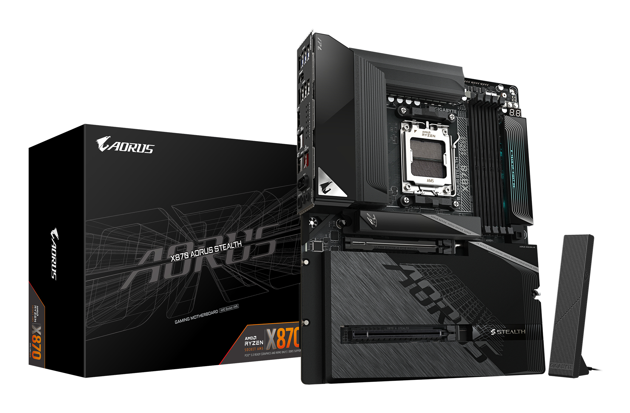 "X870 AORUS STEALTH" GIGABYTE