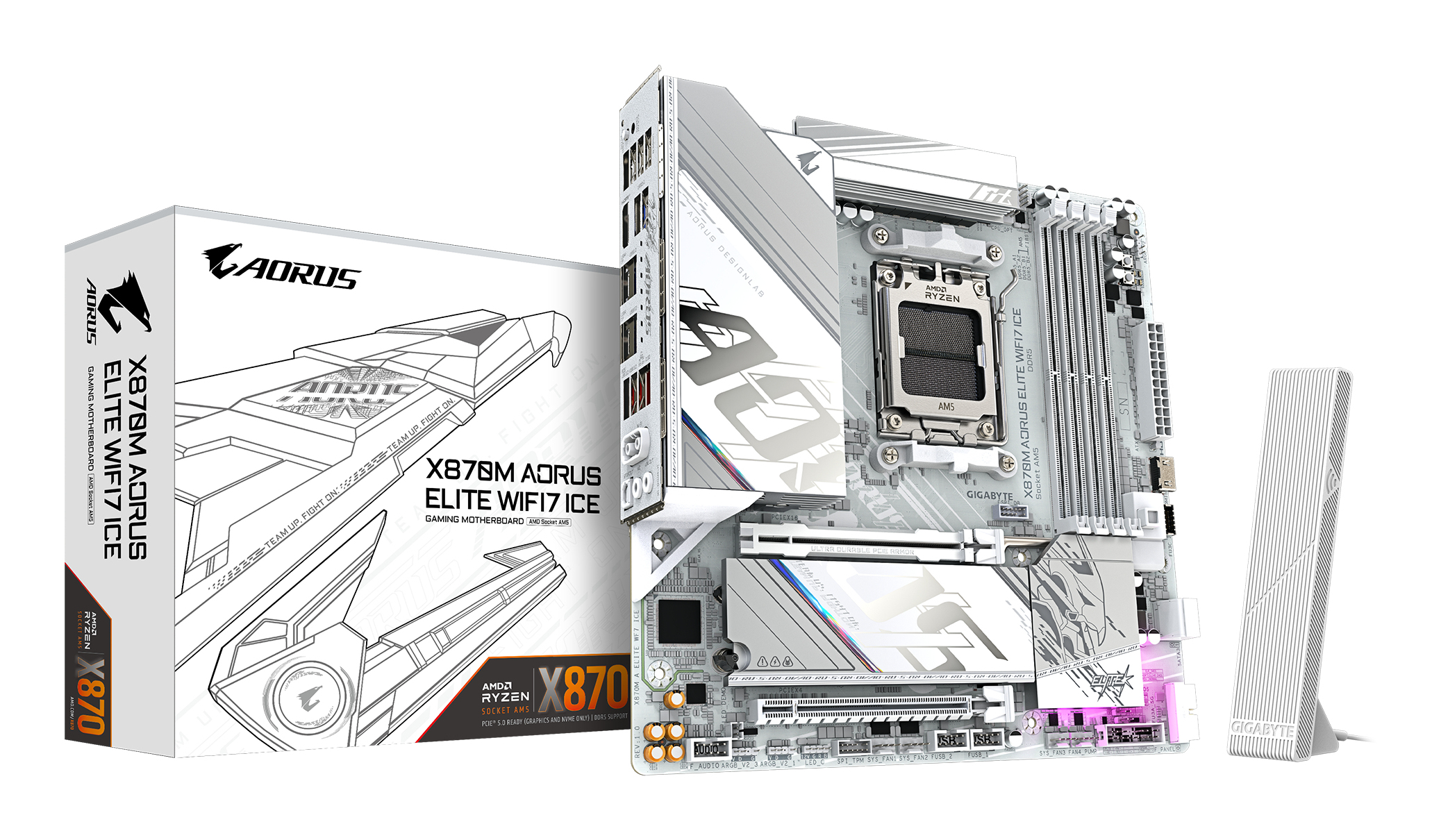 "X870M A ELITE WF7 ICE" GIGABYTE
