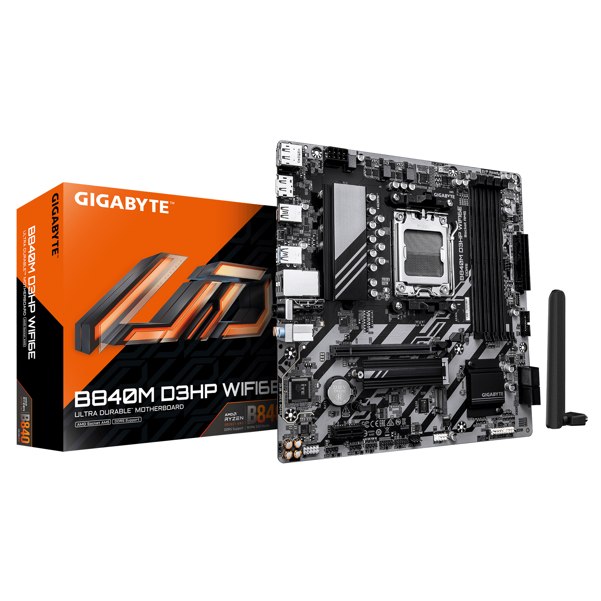 "B840M D3HP WF6E" GIGABYTE