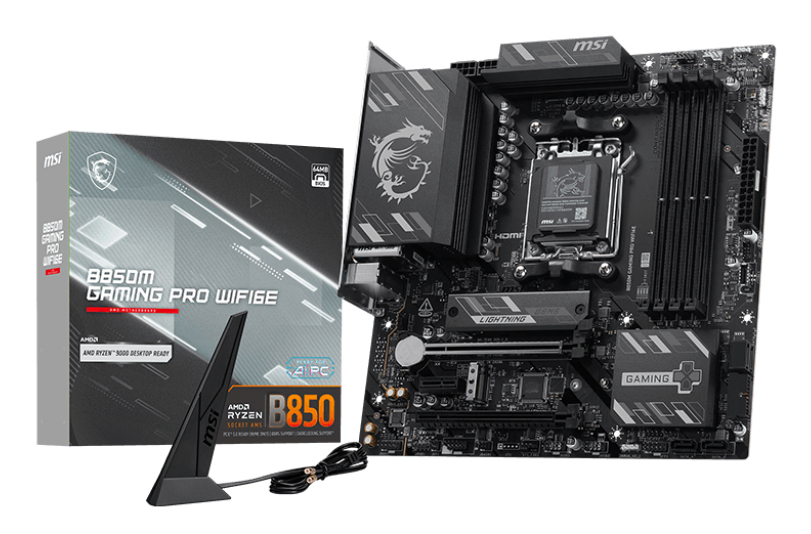 "B850M GAMING PRO WIFI6E" MSI