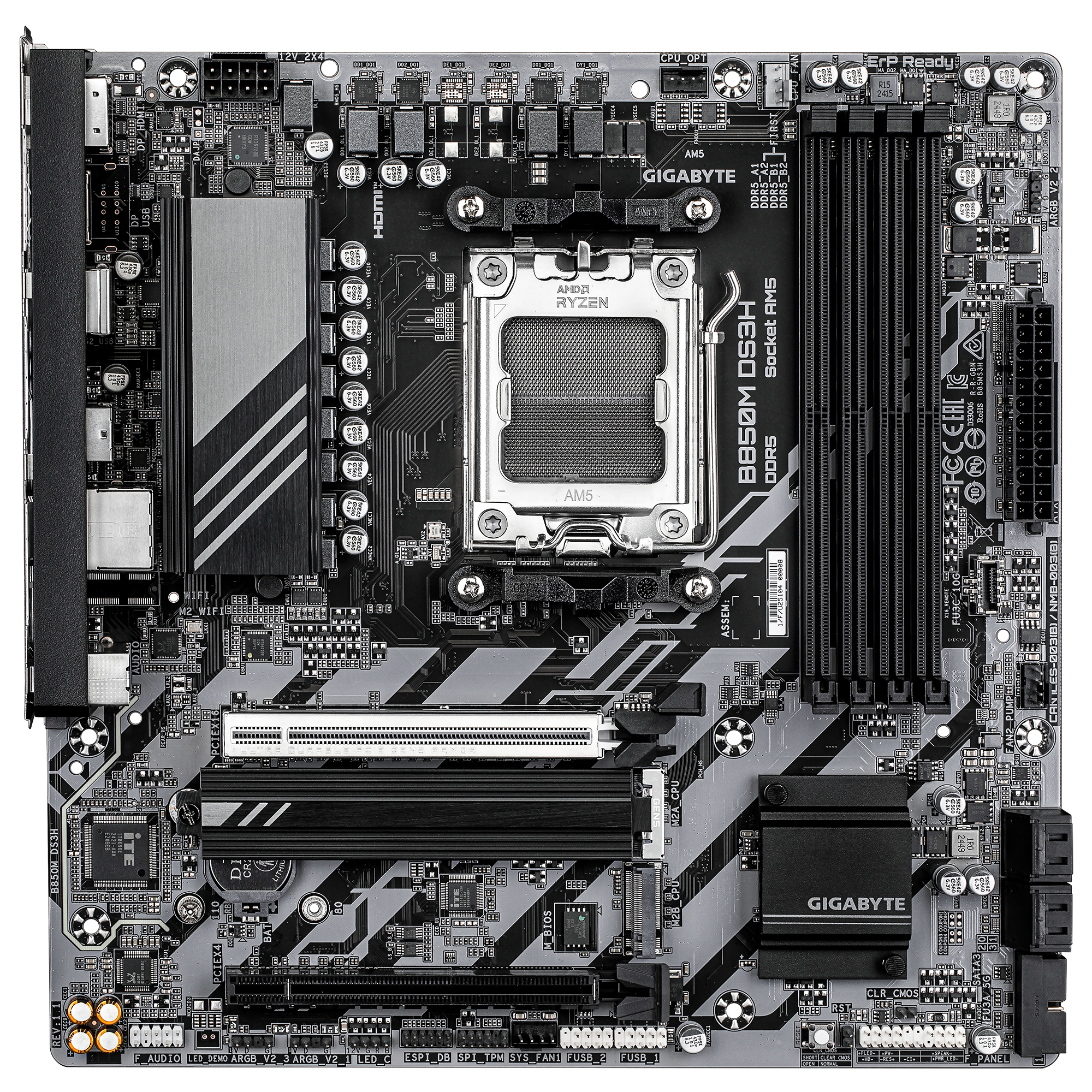 "B850M DS3H 1.1" GIGABYTE