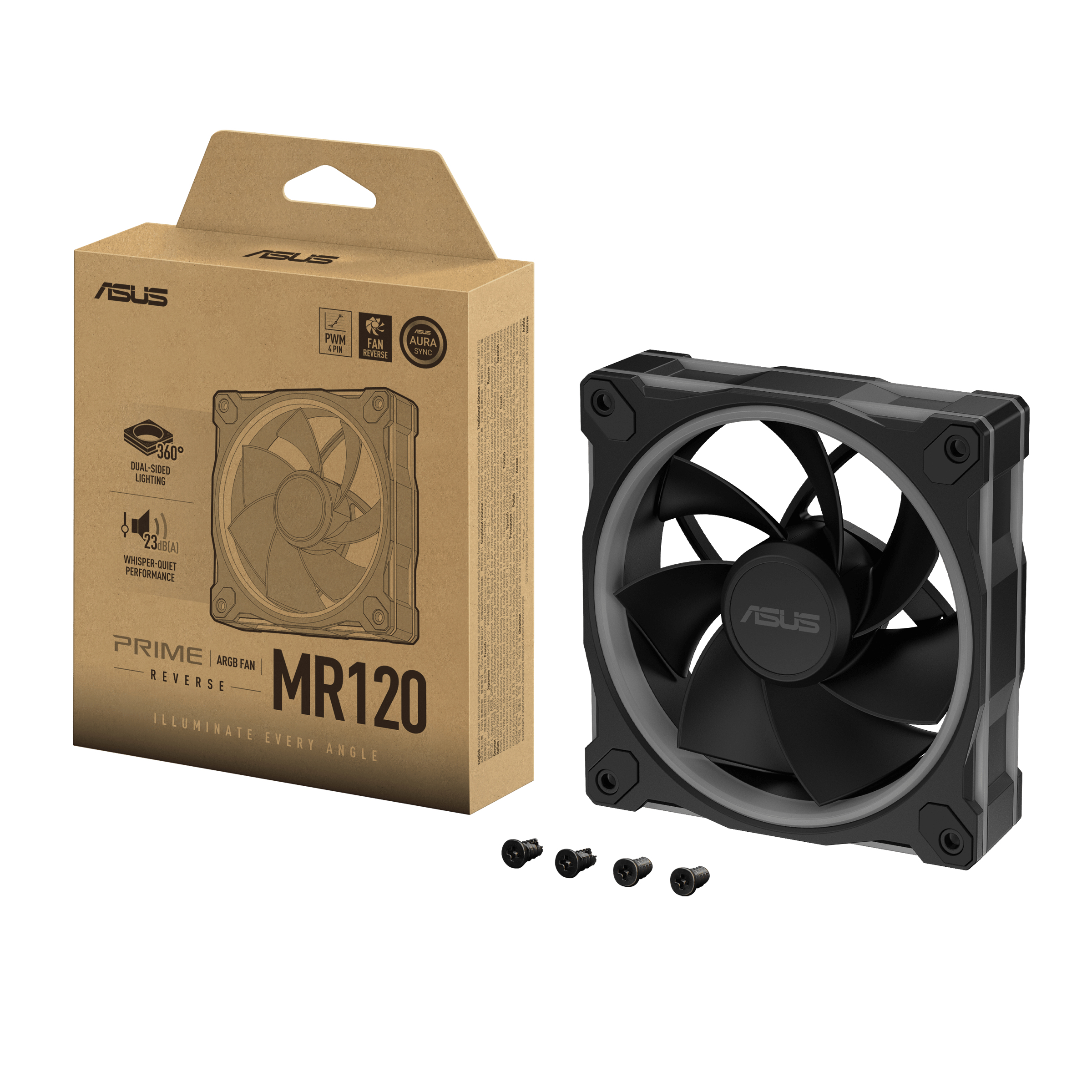 "PRIME MR120 FAN ARGB REVERSE" ASUS
