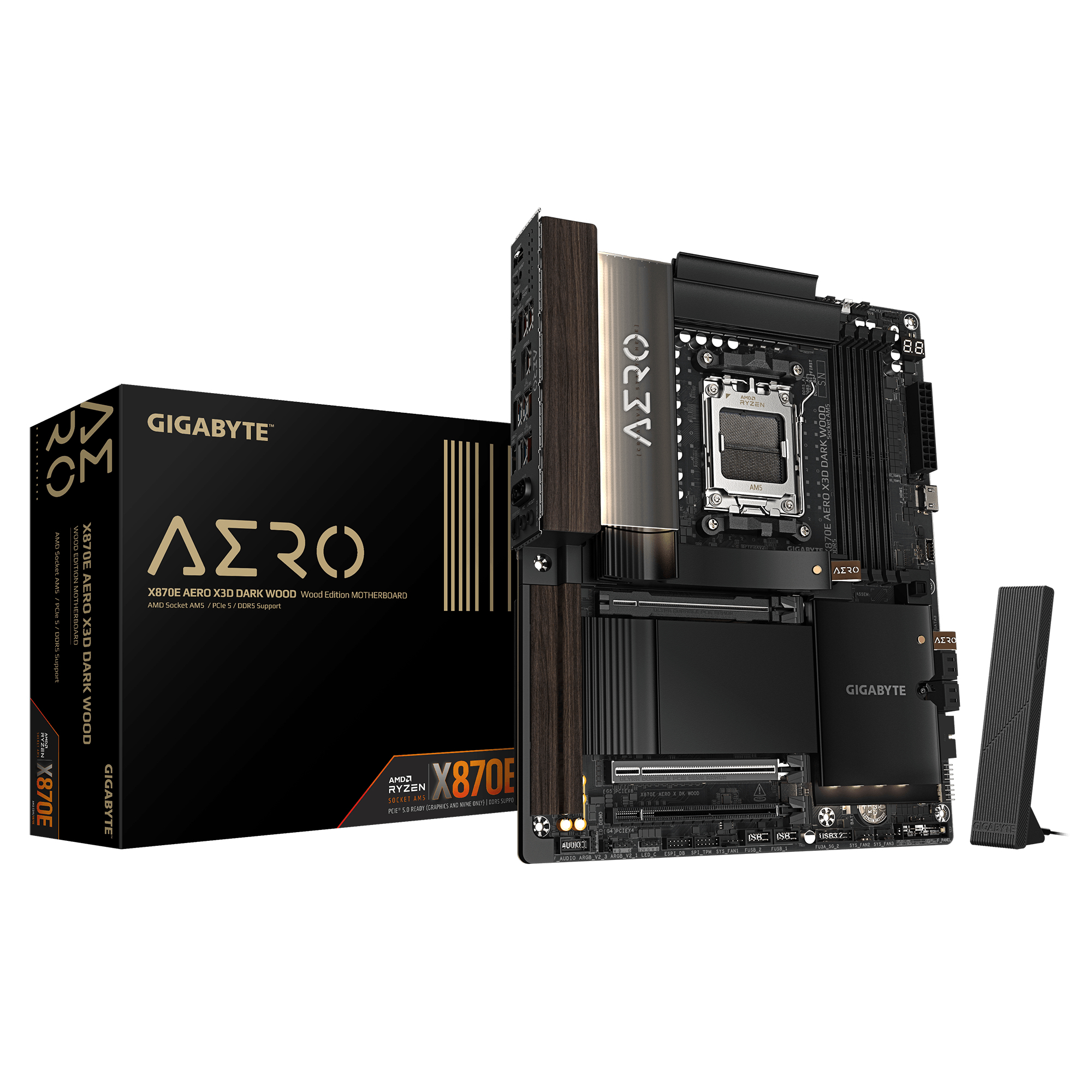 "X870E AERO X DK WOOD" GIGABYTE