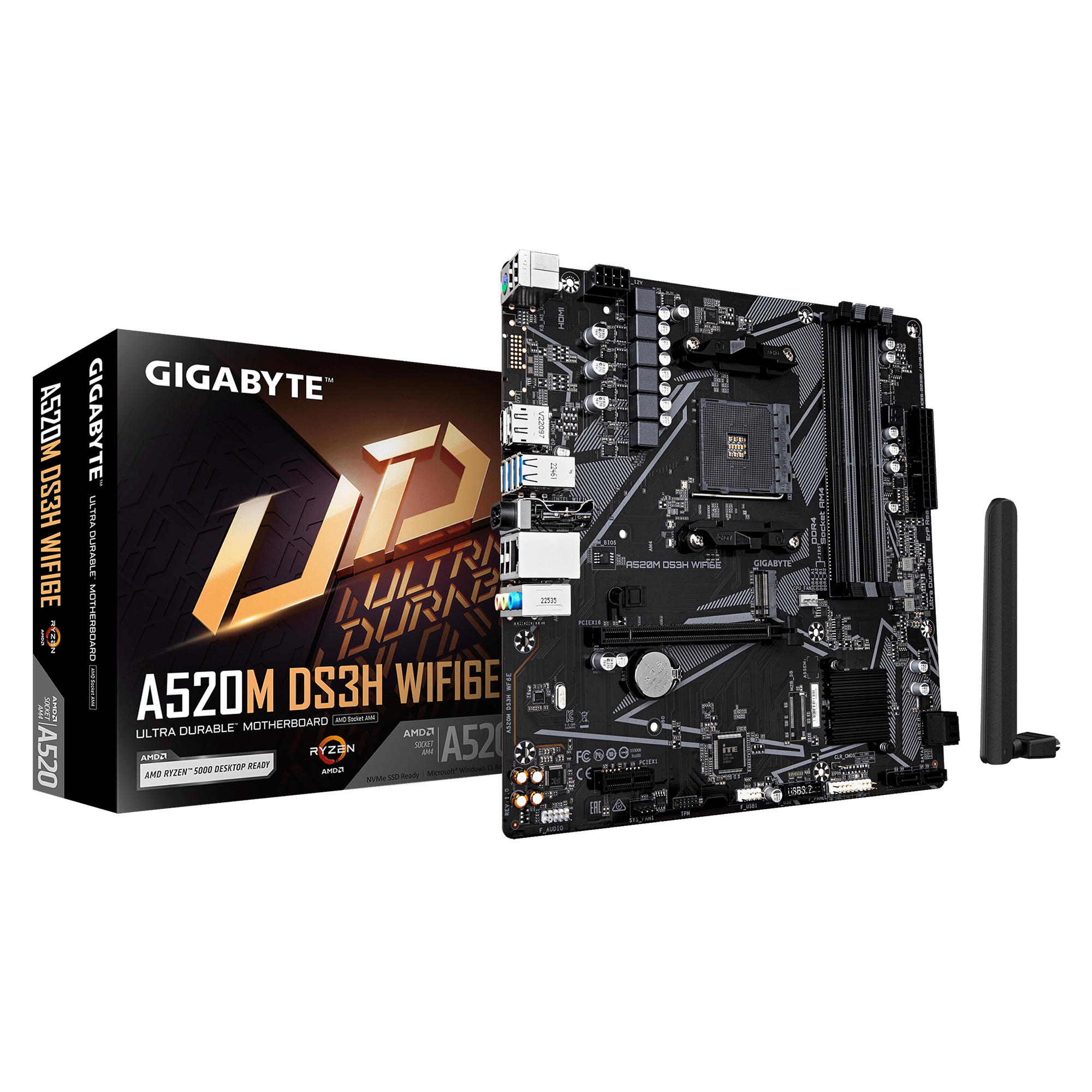 "A520M DS3H WF6E" GIGABYTE