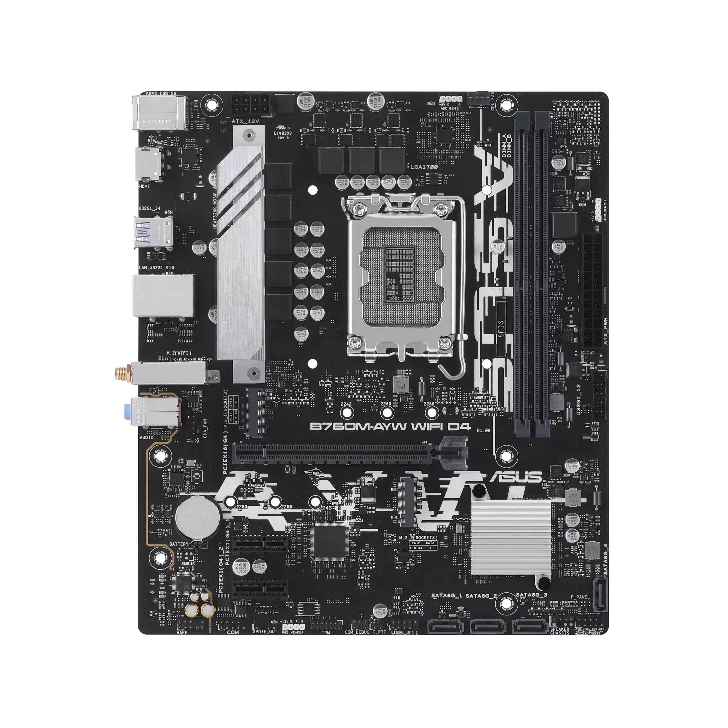 "B760M-AYW WIFI D4" ASUS