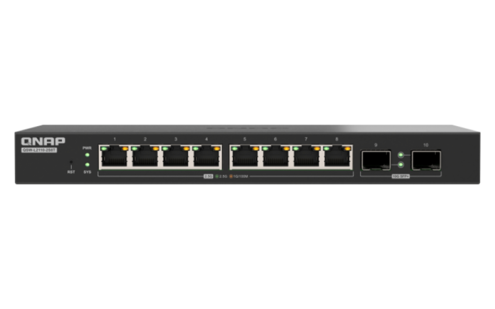 QSW-L2110-2S8T QNAP