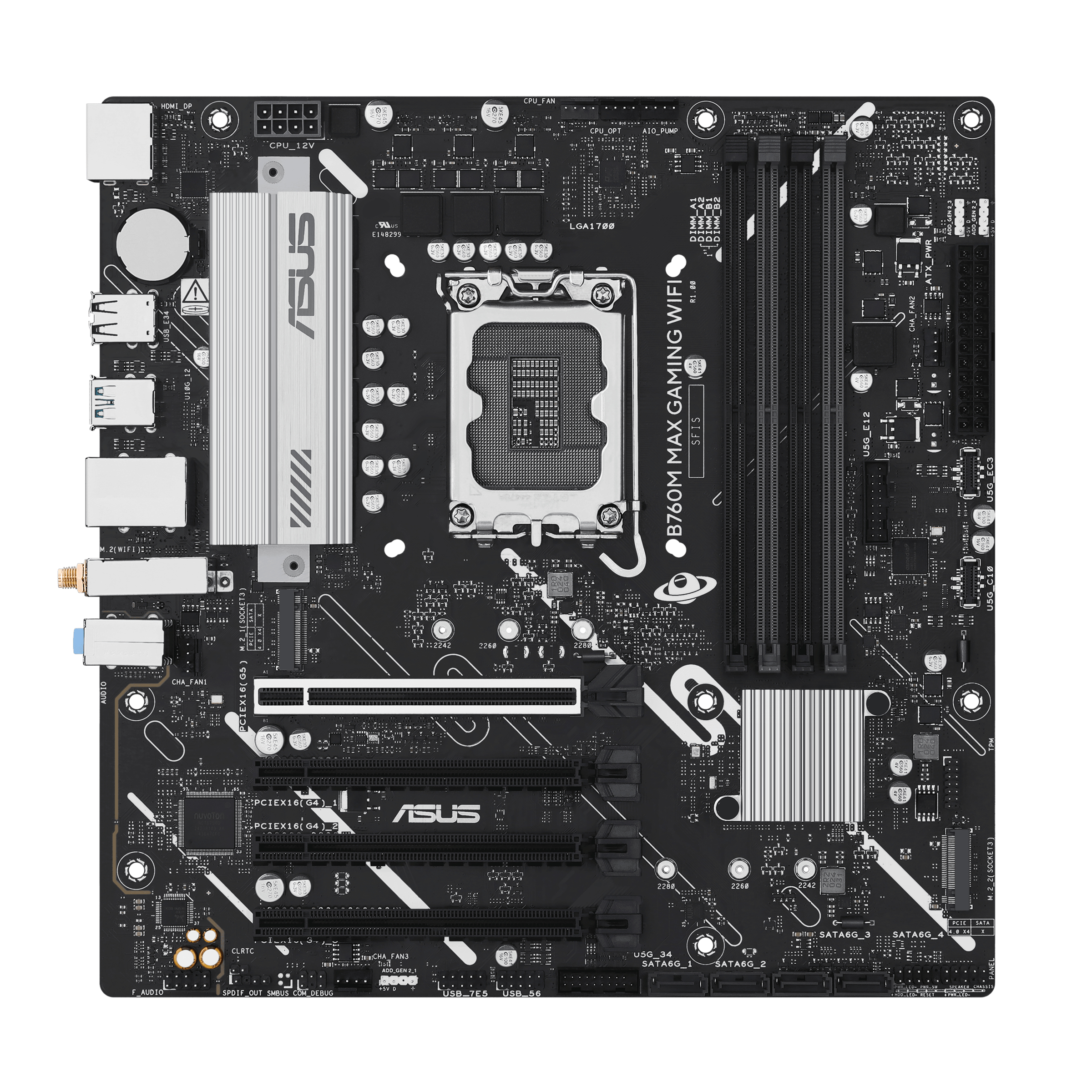 "B760M MAX GAMING WIFI" ASUS