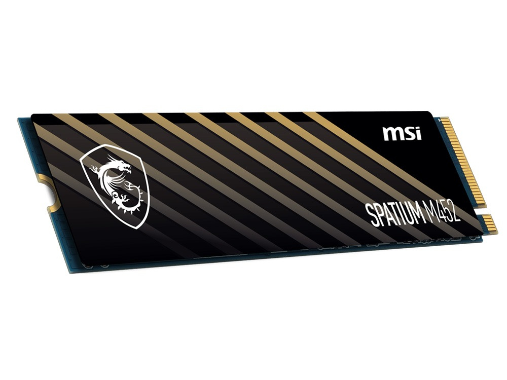 "SPATIUM M452 PCIE 4.0 NVME M.2 500GB" MSI