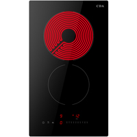 "HC315FR 30CM 2 ZONE DOMINO CERAMIC HOB WITH 15 MINUTE TIMER"