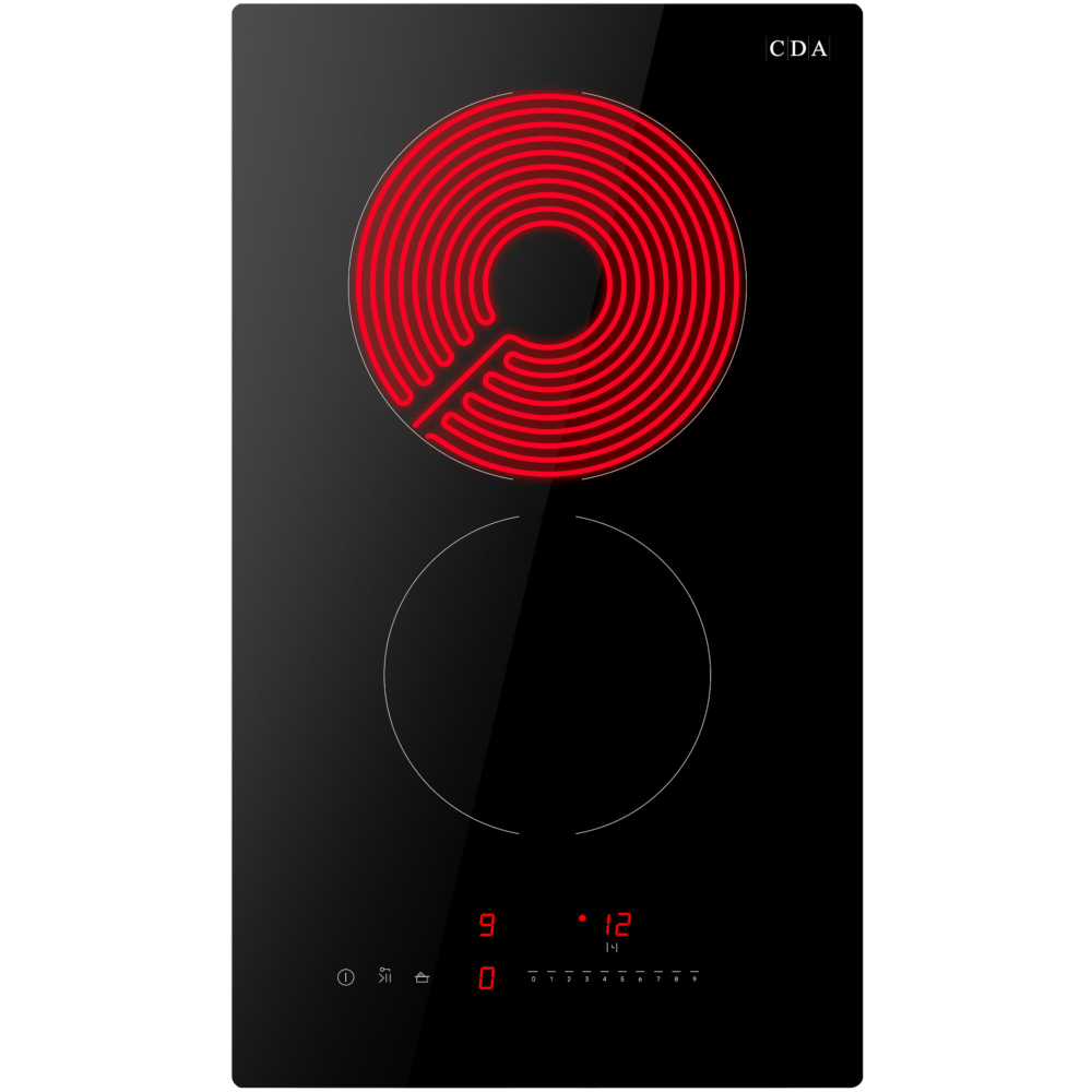 "HC318FR 30CM 2 ZONE DOMINO CERAMIC HOB" CDA