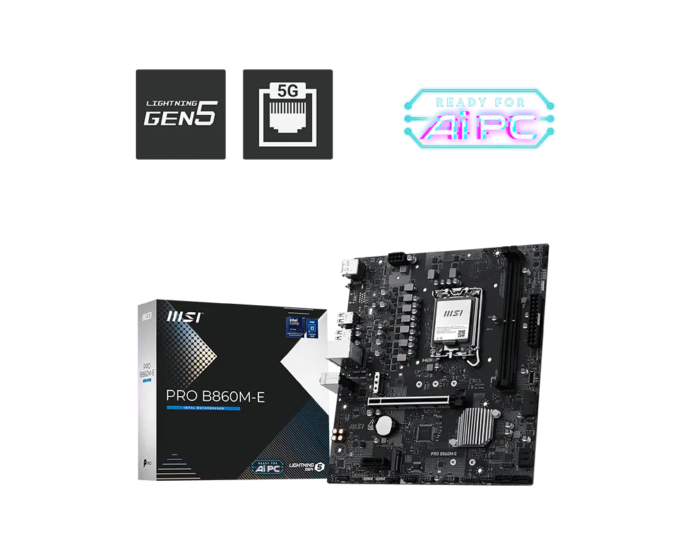 "PRO B860M-E" MSI