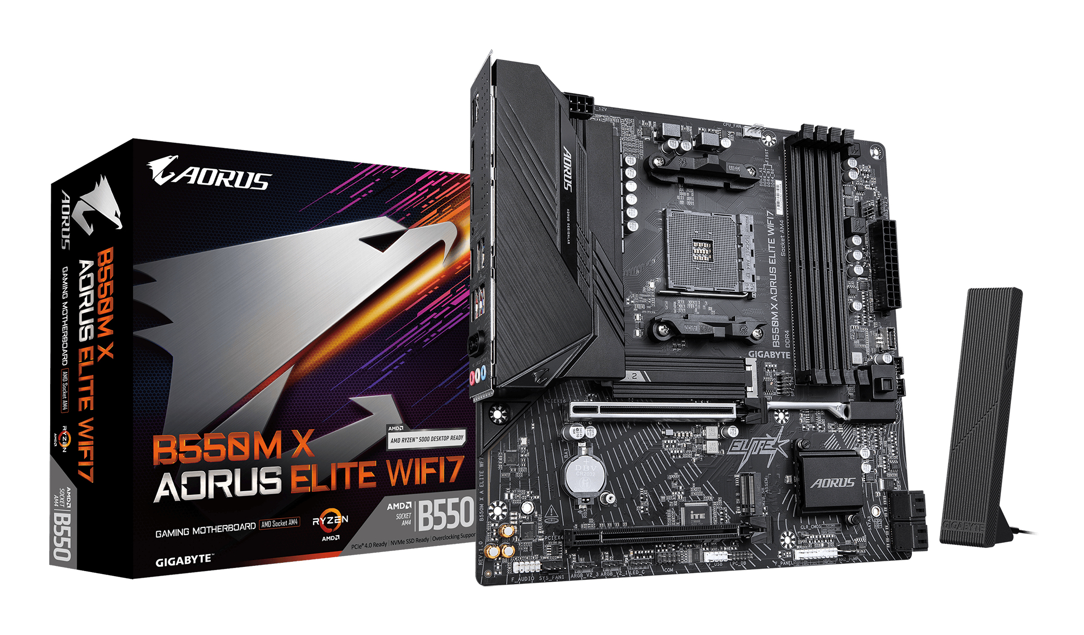 "B550M X A ELITE WF7" GIGABYTE