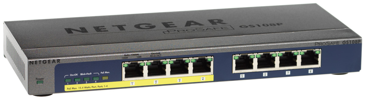 GS108P-100EUS NETGEAR