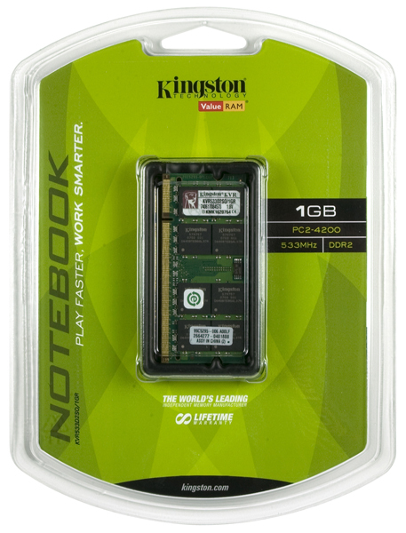 KVR800D2SO/1GR Kingston Technology