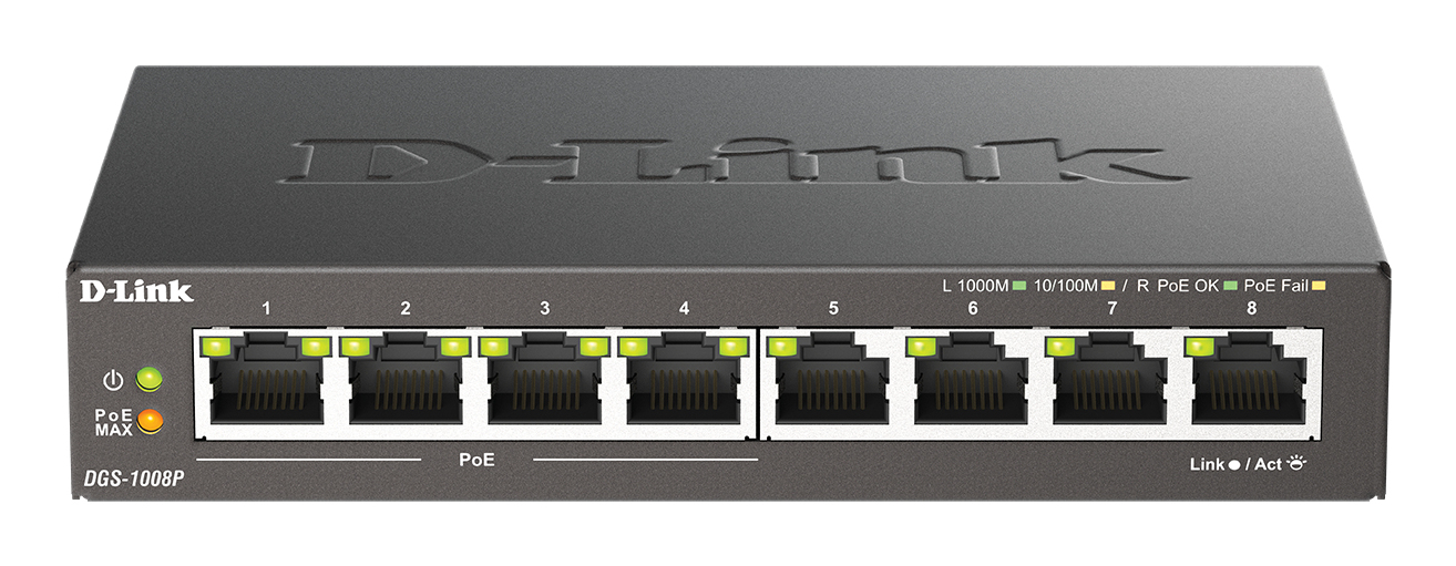 DGS-1008P/E D-Link