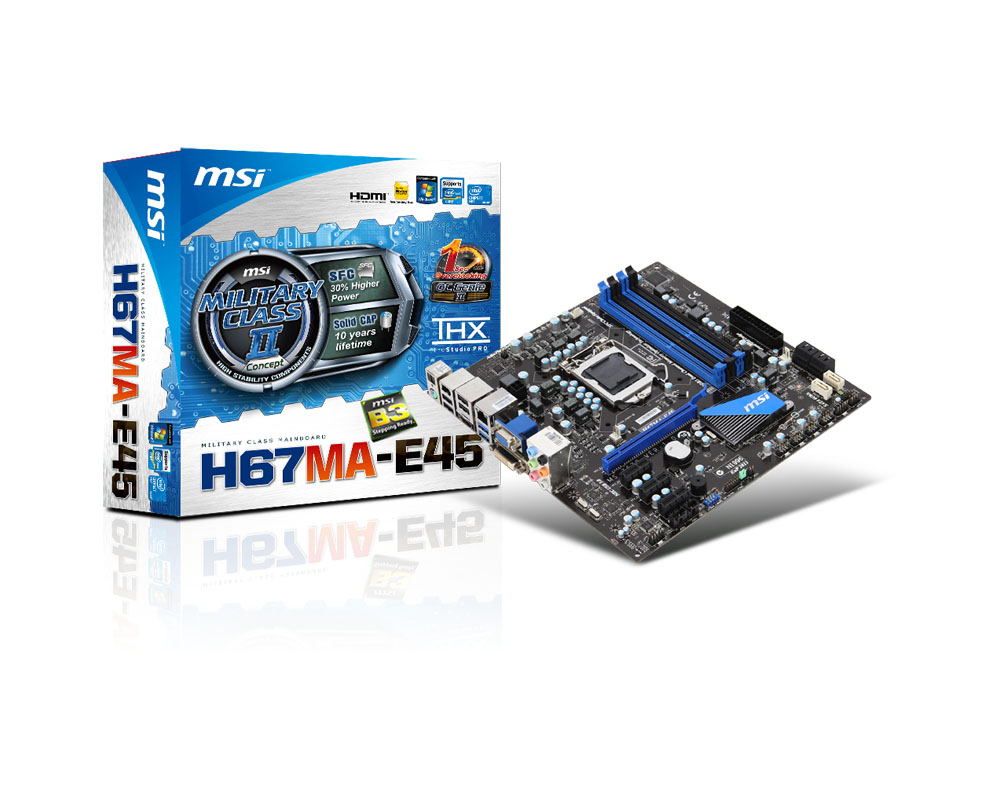 "H67MA-E45 (B3)" MSI