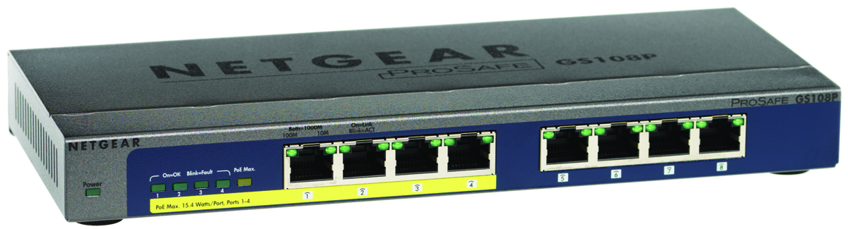 GS108P-100NAS NETGEAR