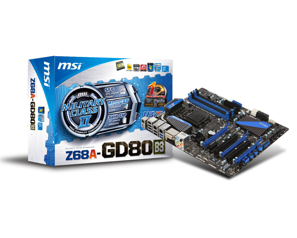 Z68A-GD80(B3) MSI